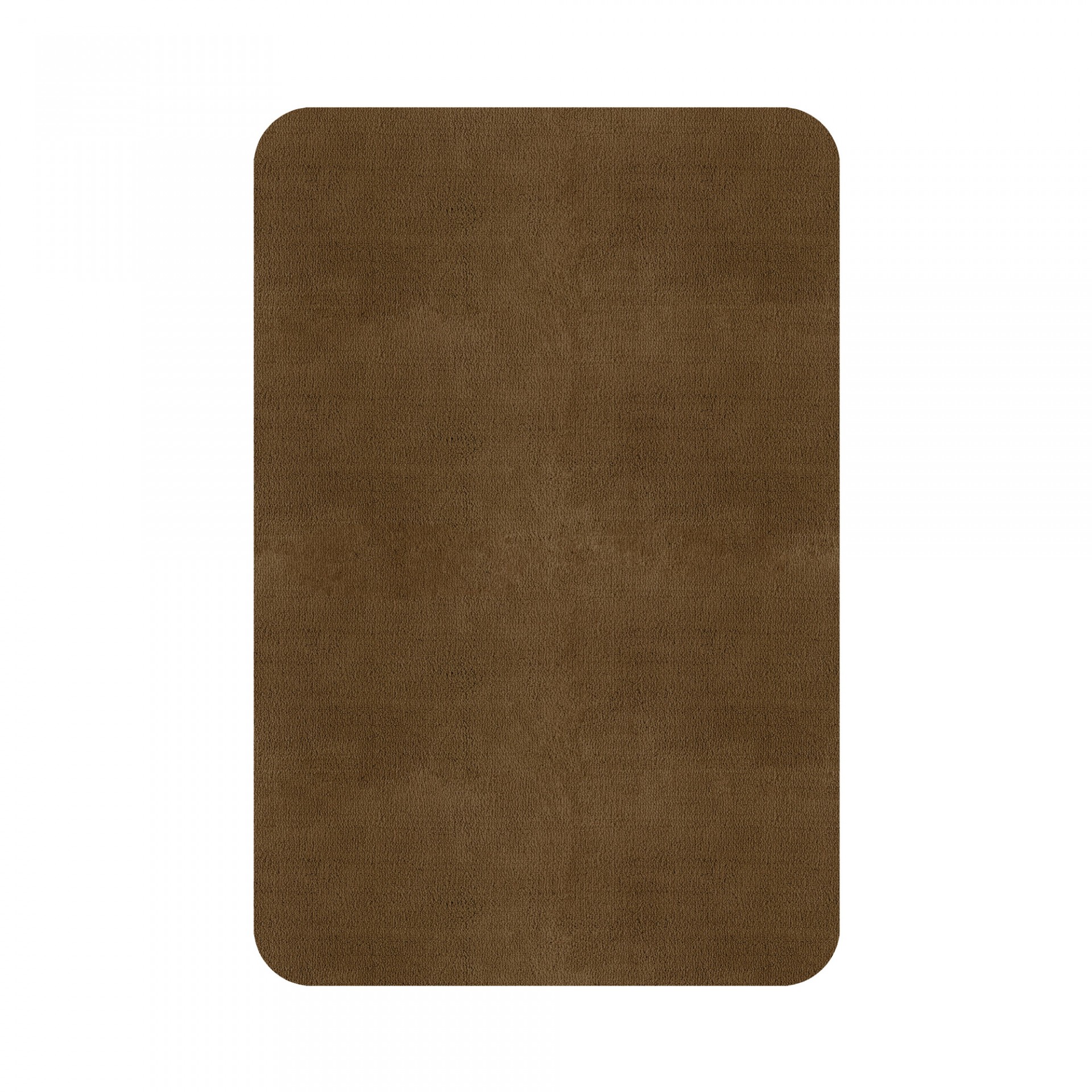PLAIN AREA RUG ROUNDED EDGE