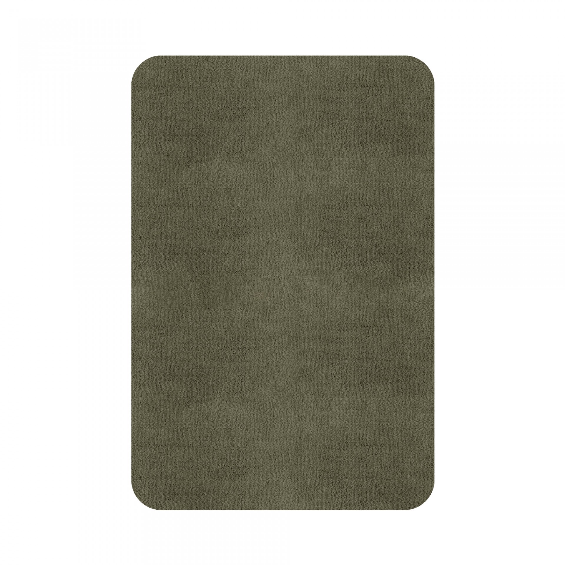 PLAIN AREA RUG ROUNDED EDGE