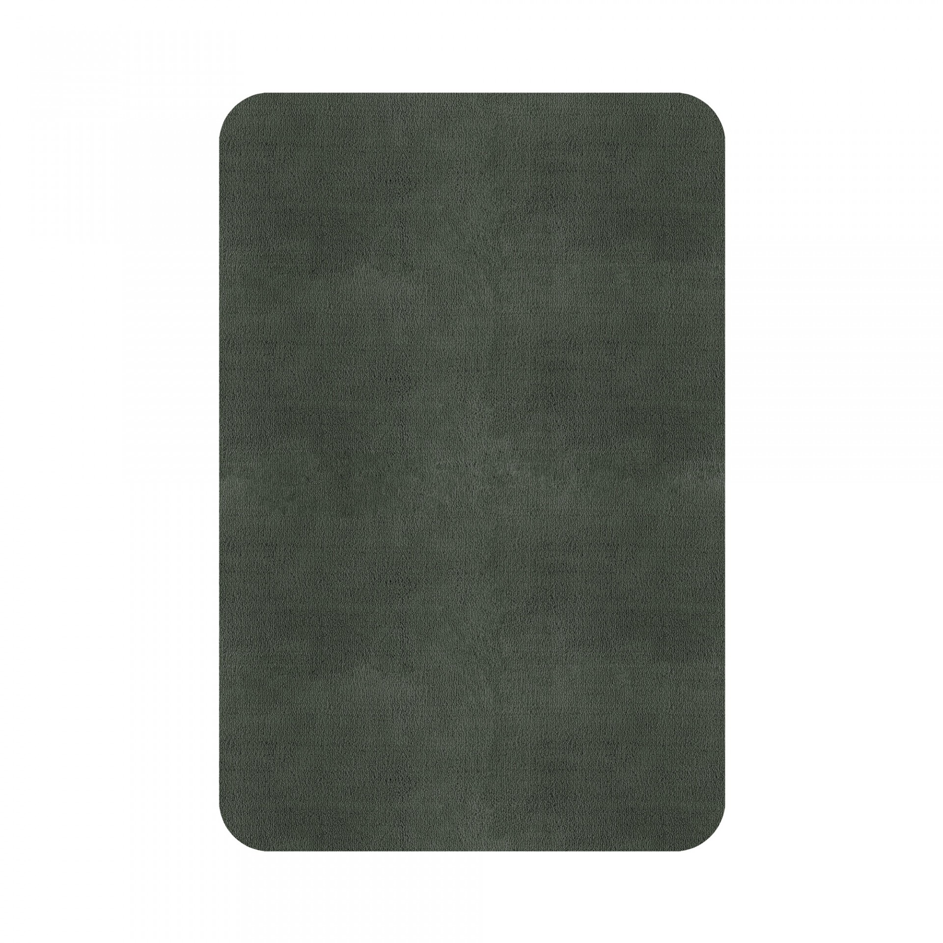 PLAIN AREA RUG ROUNDED EDGE