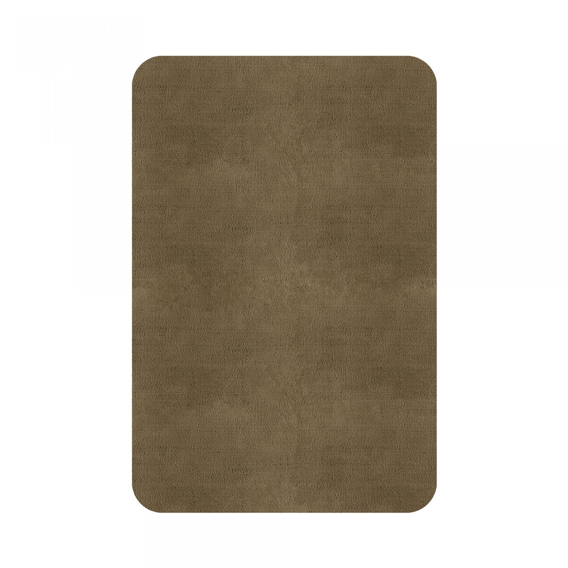 PLAIN AREA RUG ROUNDED EDGE
