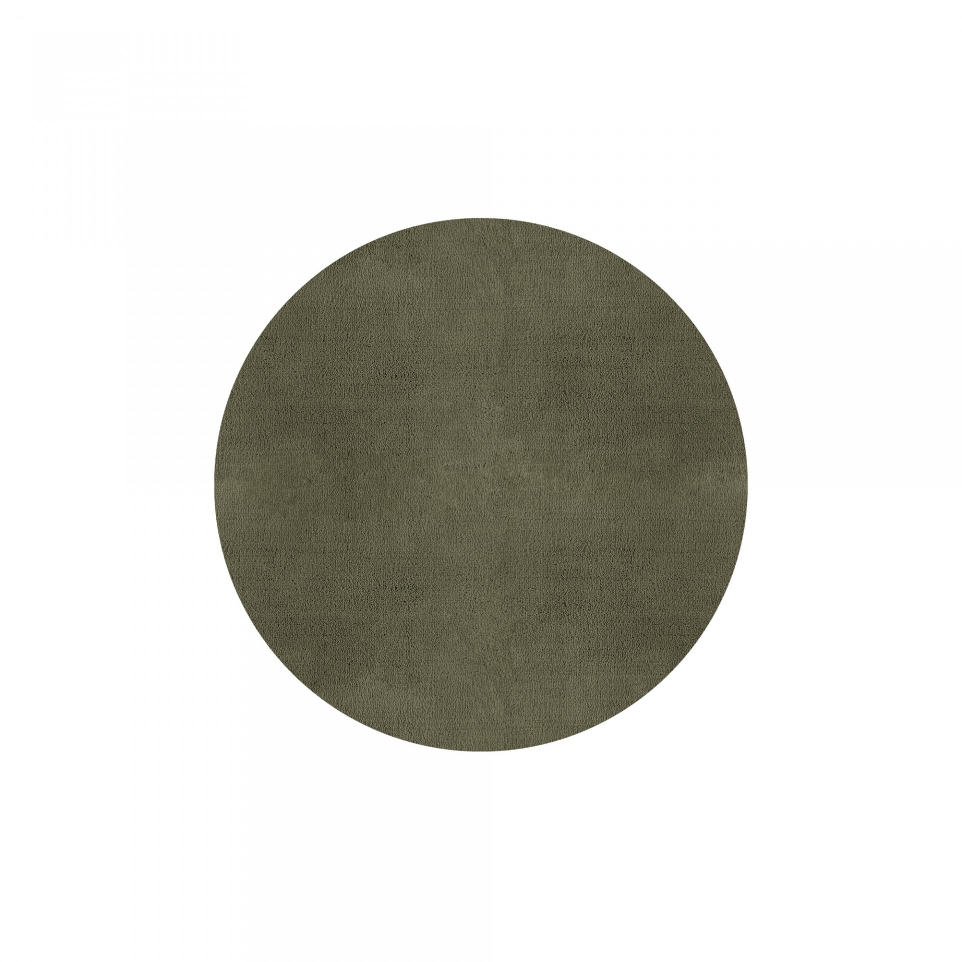 PLAIN AREA RUG ROUND