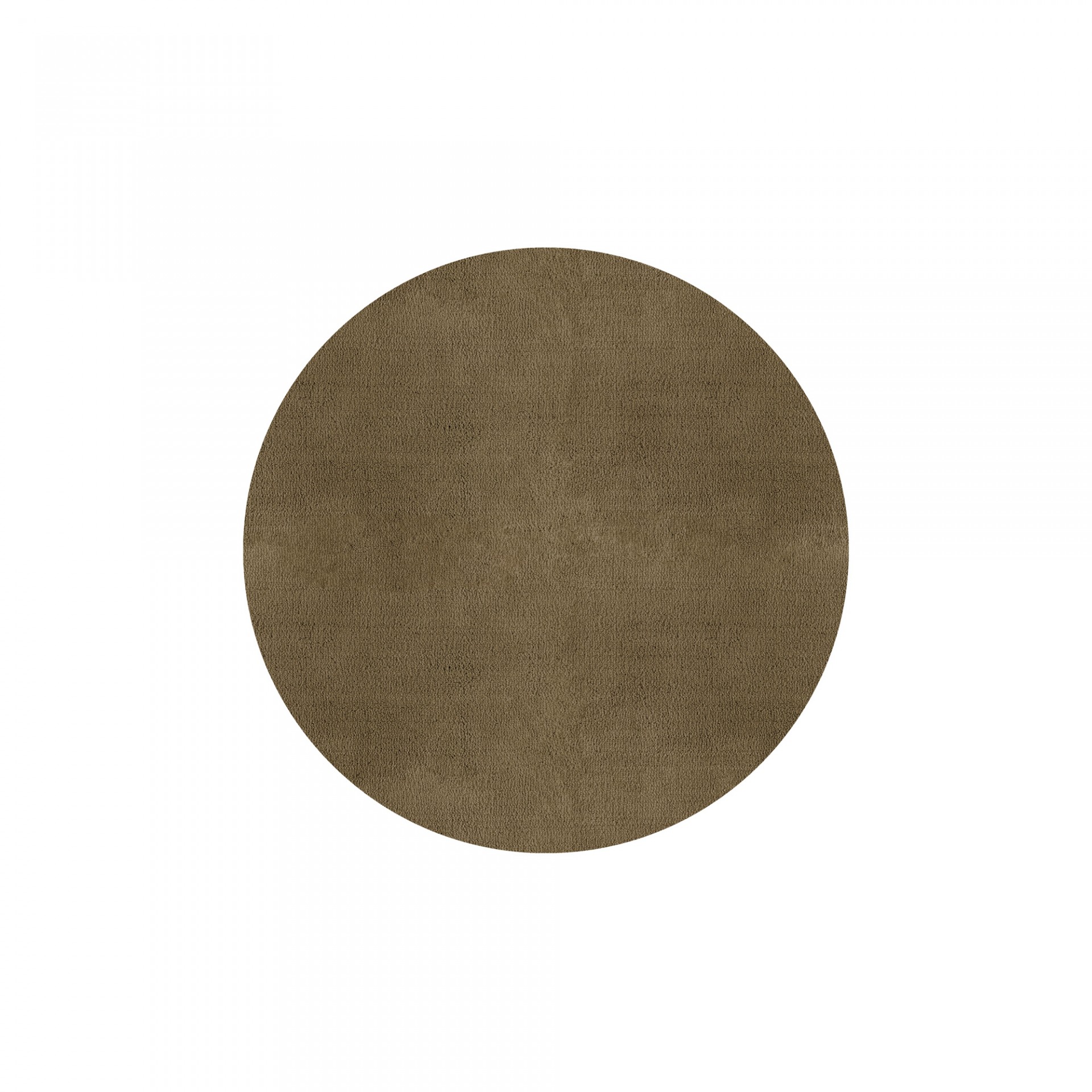 PLAIN AREA RUG ROUND