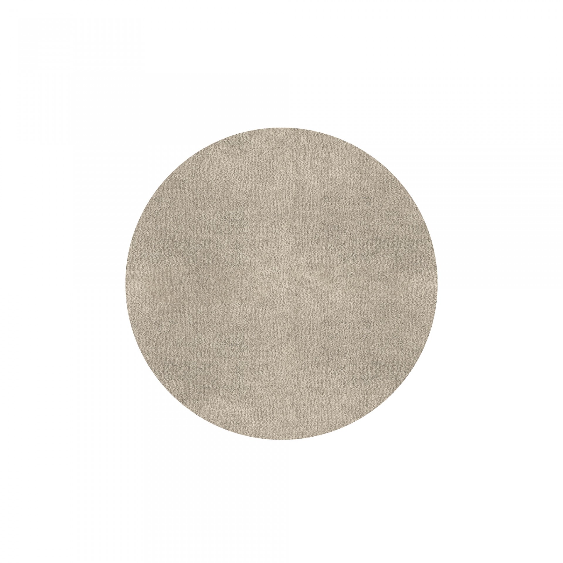 PLAIN AREA RUG ROUND