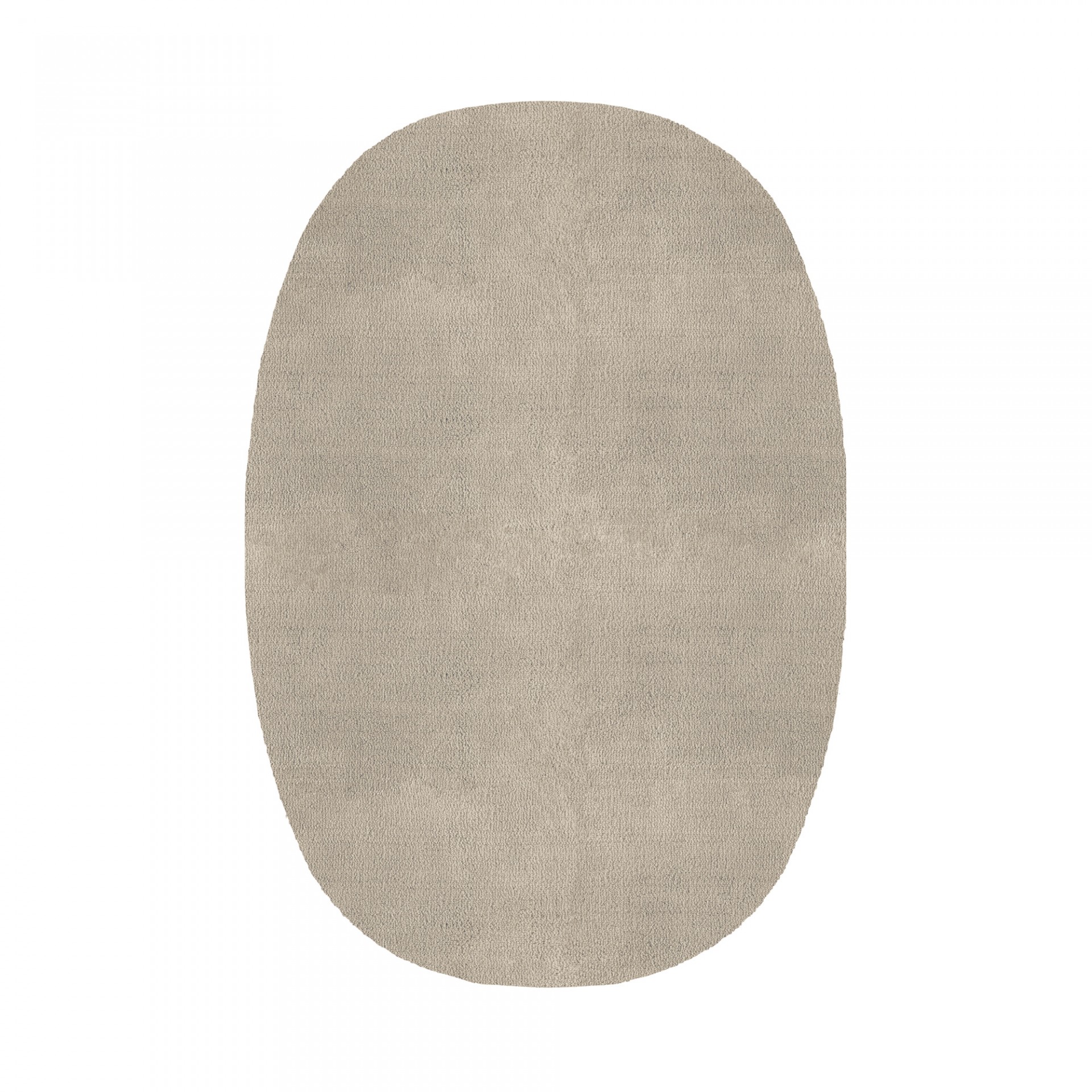 PLAIN AREA RUG OVAL