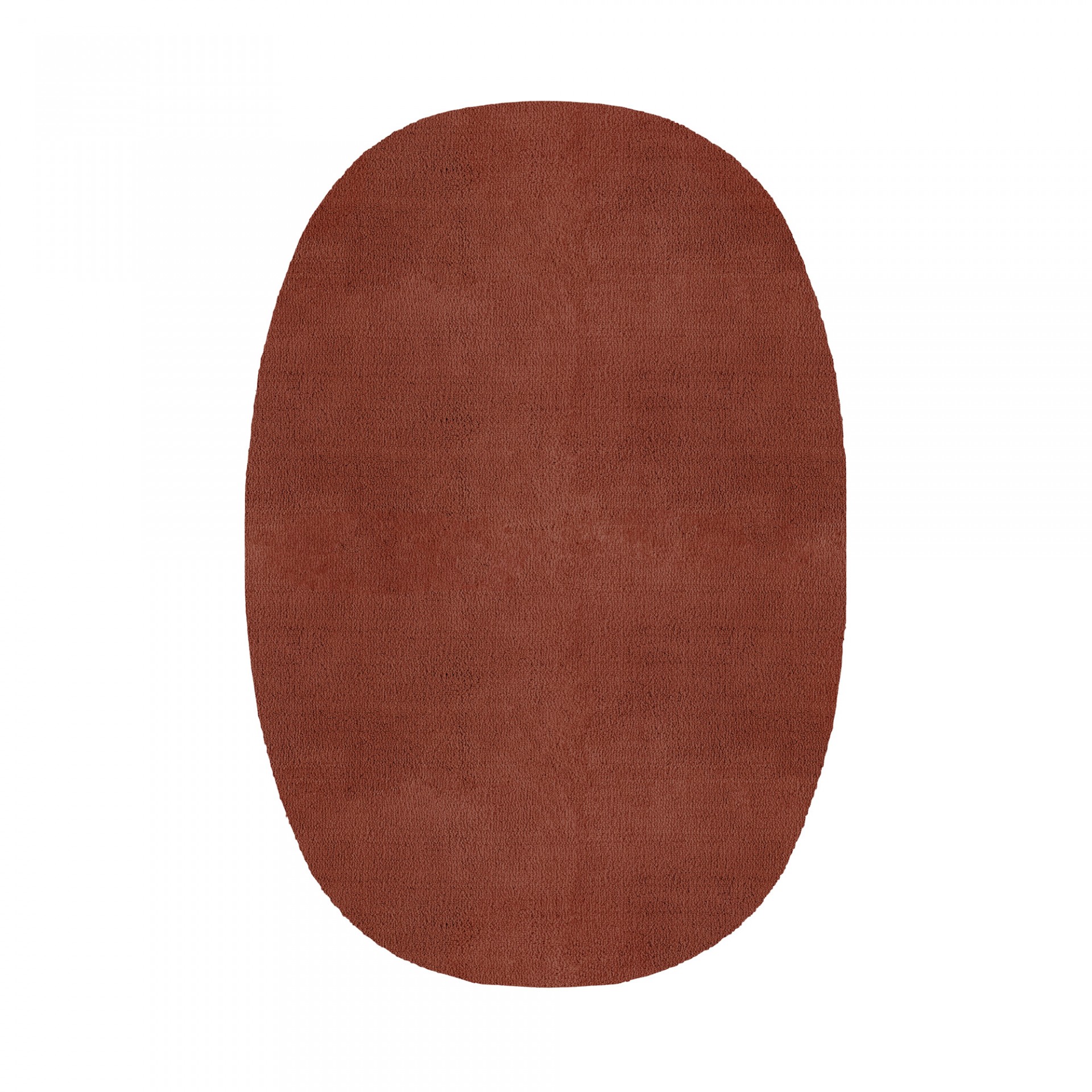 PLAIN AREA RUG OVAL