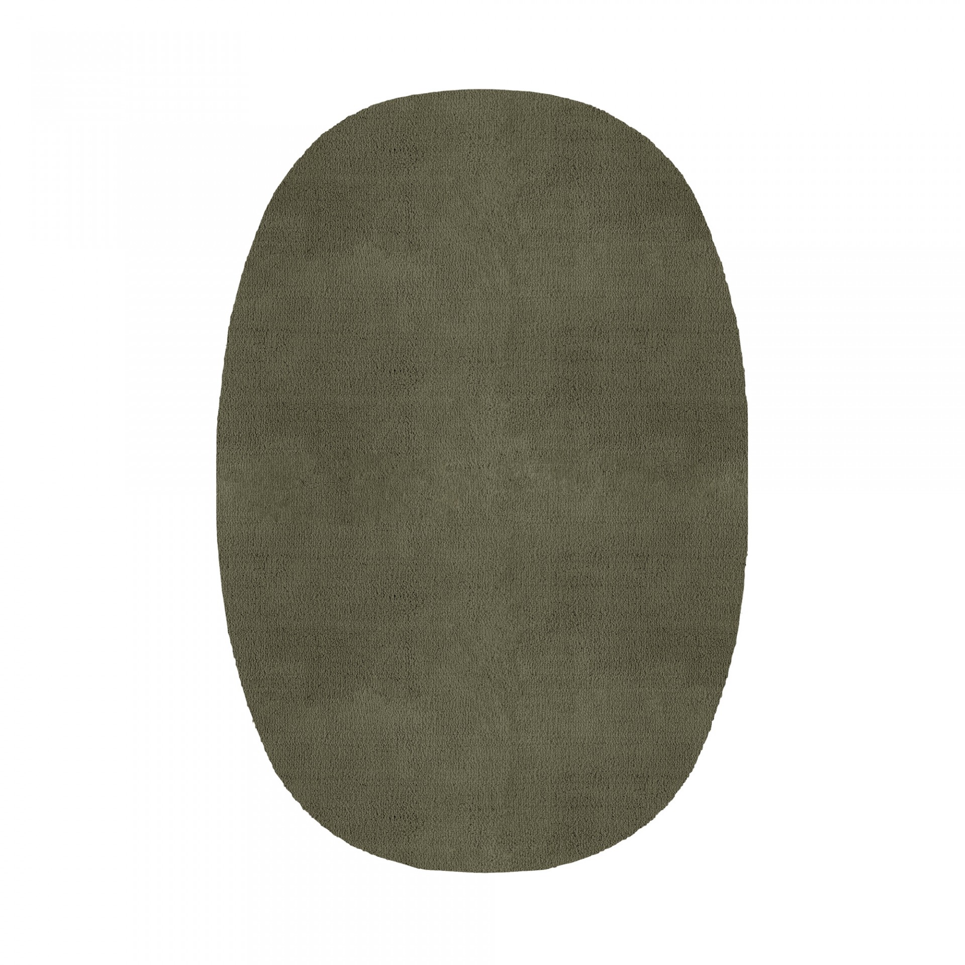 PLAIN AREA RUG OVAL