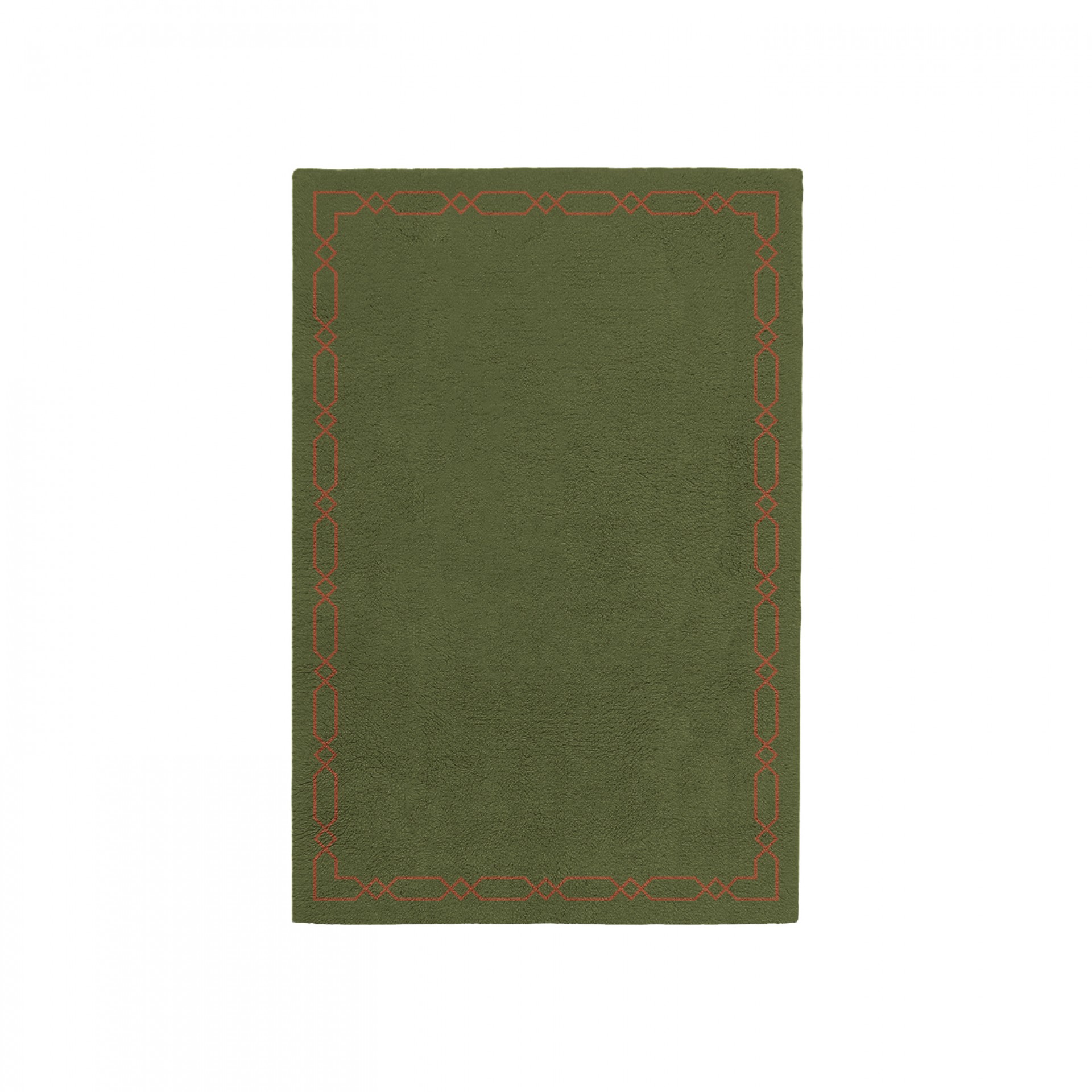 DIAMOND OLIVE AREA RUG