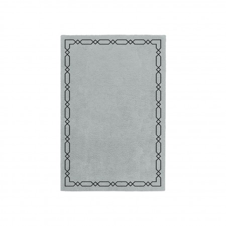 DIAMOND COOL GRAY AREA RUG
