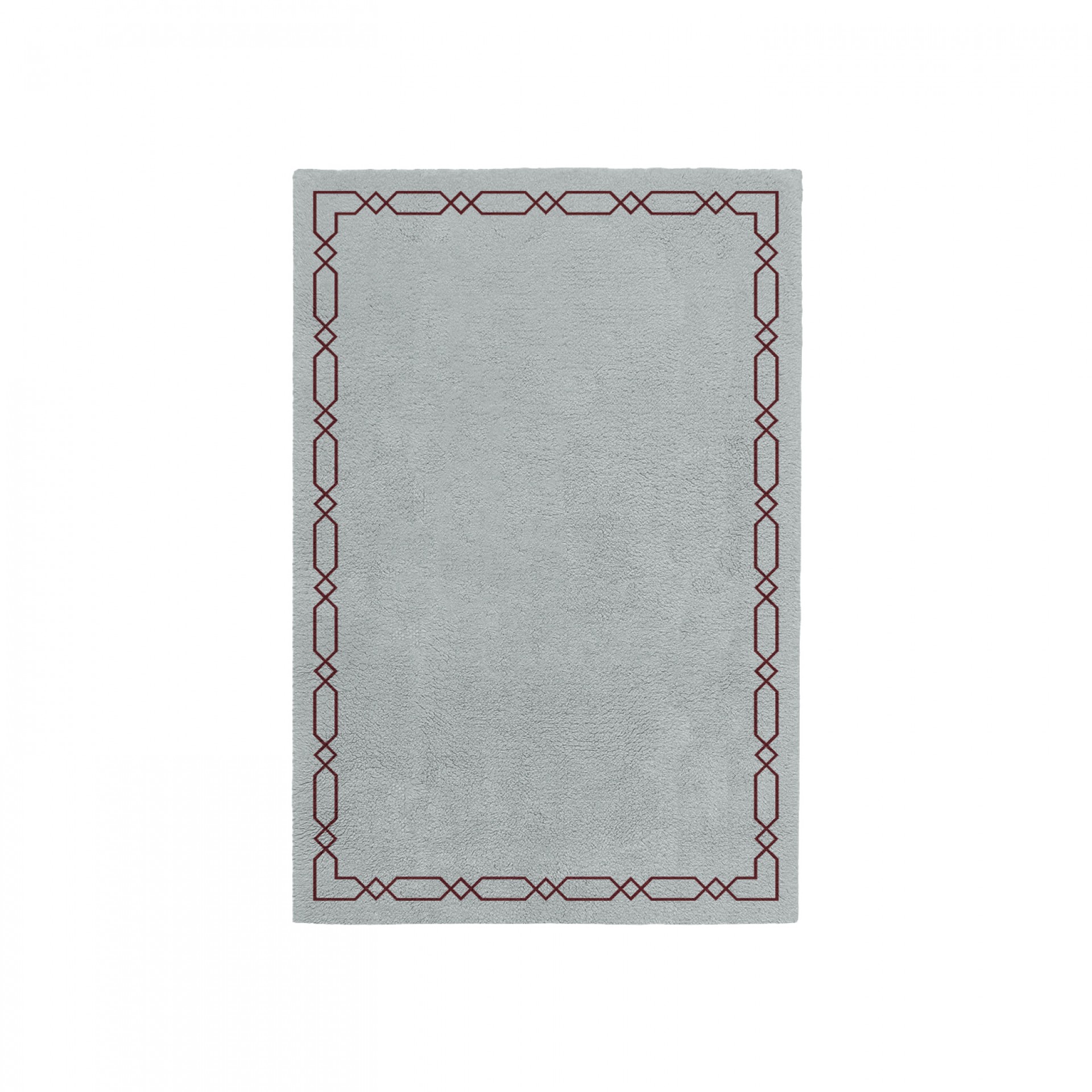 DIAMOND COOL GRAY AREA RUG