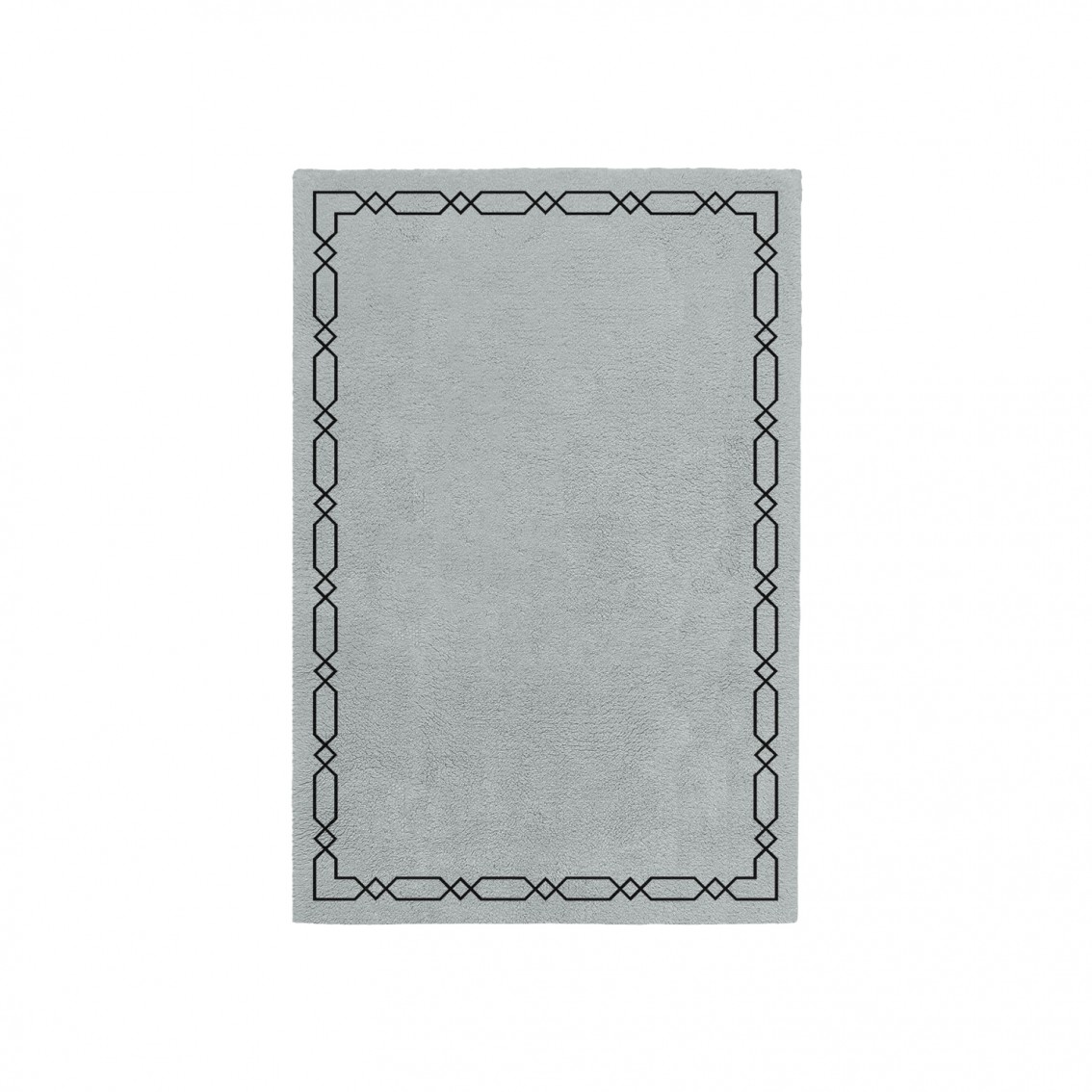 DIAMOND COOL GRAY AREA RUG