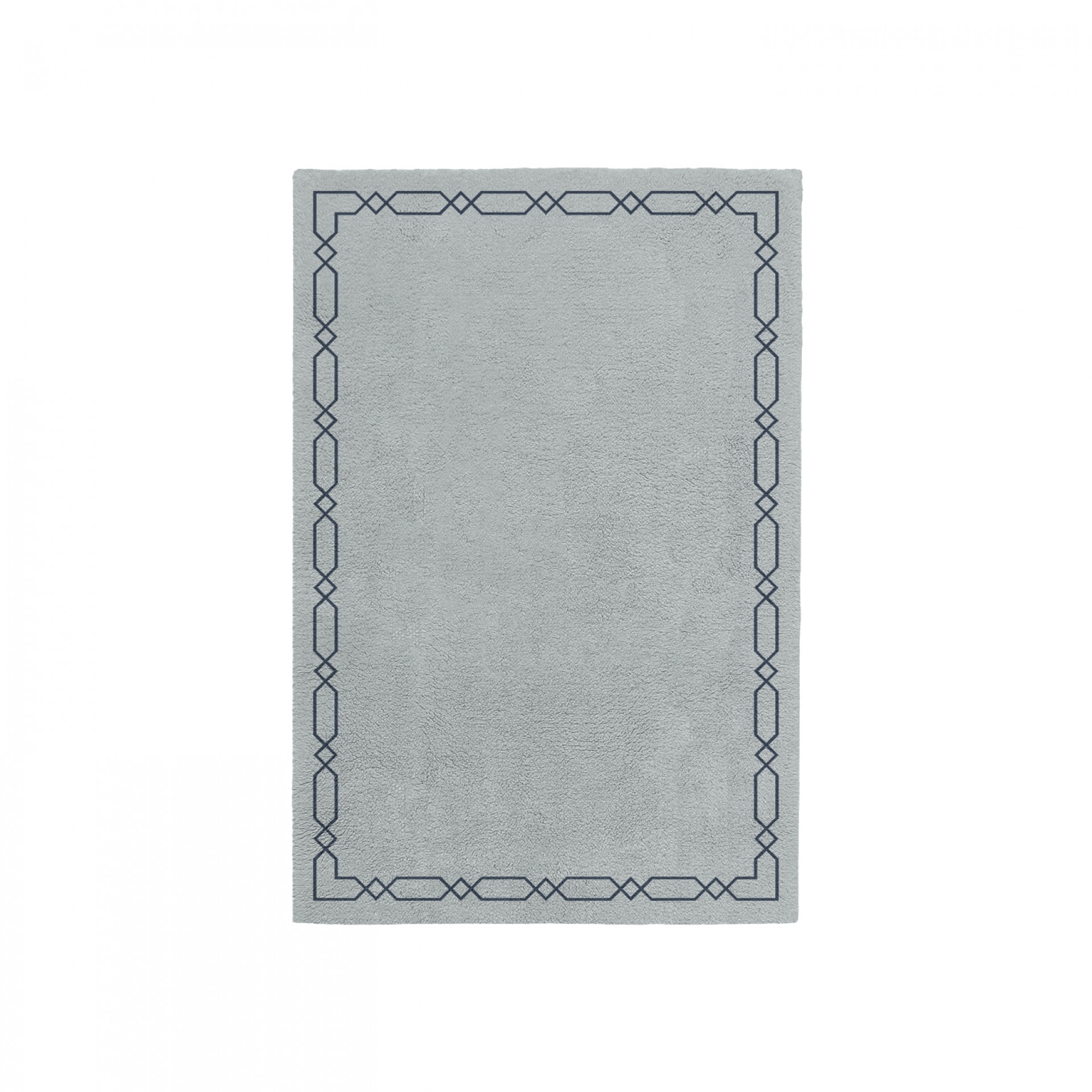 DIAMOND COOL GRAY AREA RUG
