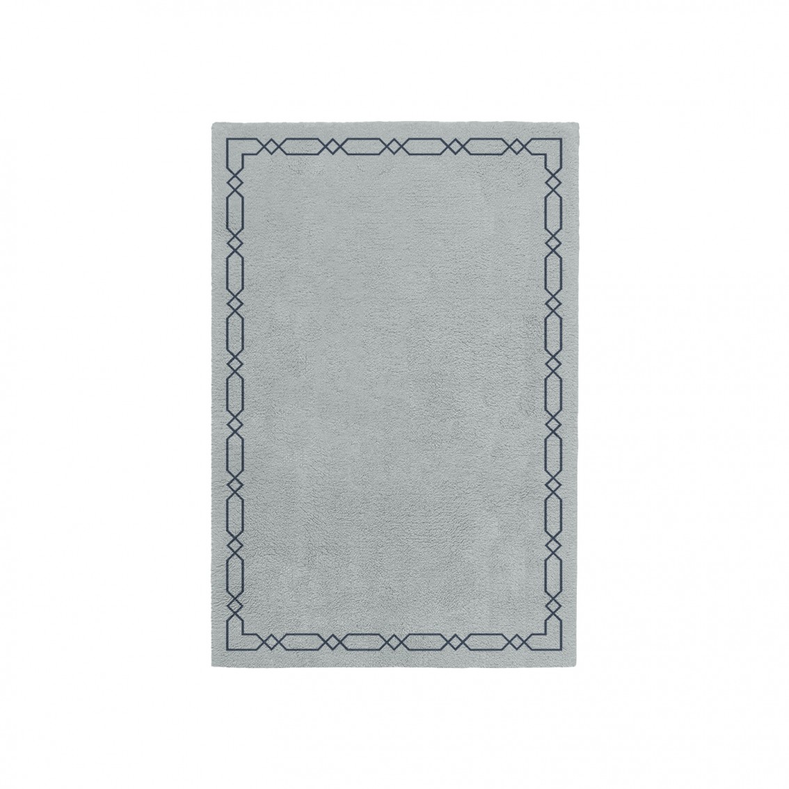 DIAMOND COOL GRAY AREA RUG
