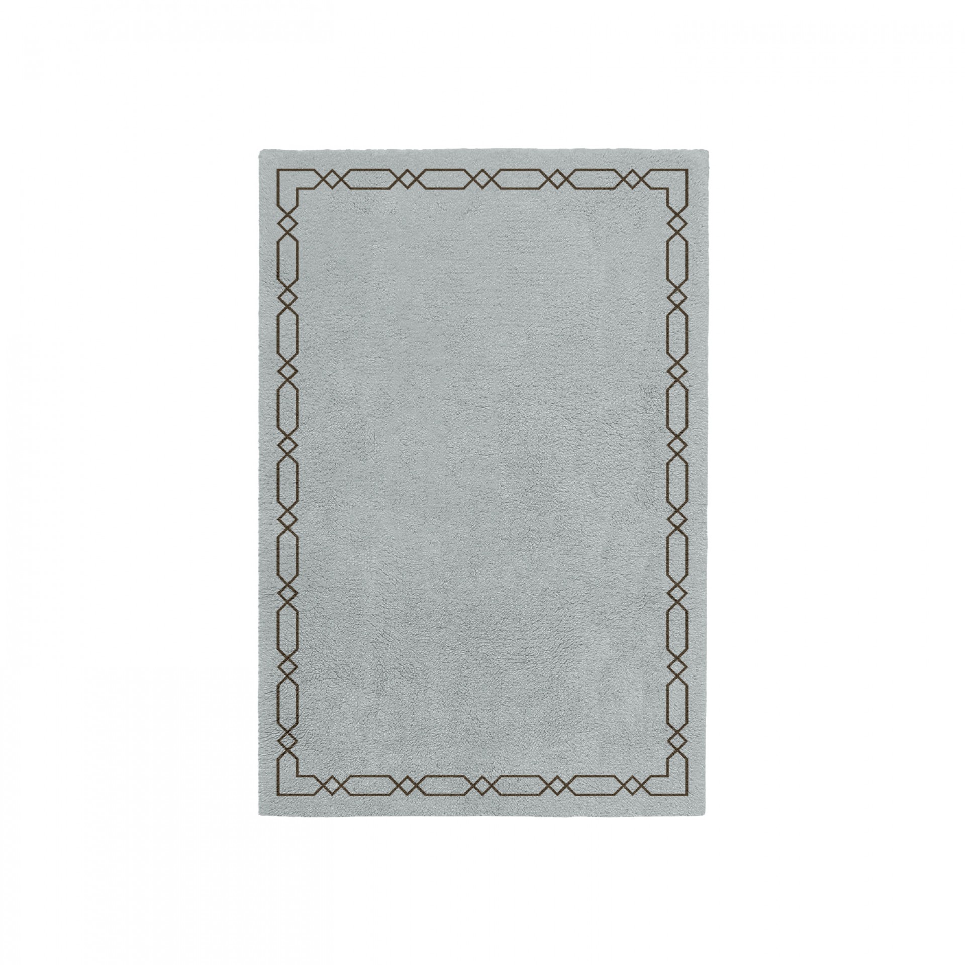 DIAMOND COOL GRAY AREA RUG