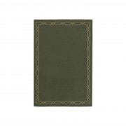 DIAMOND EARTH GREEN AREA RUG