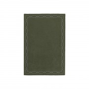 DIAMOND EARTH GREEN AREA RUG