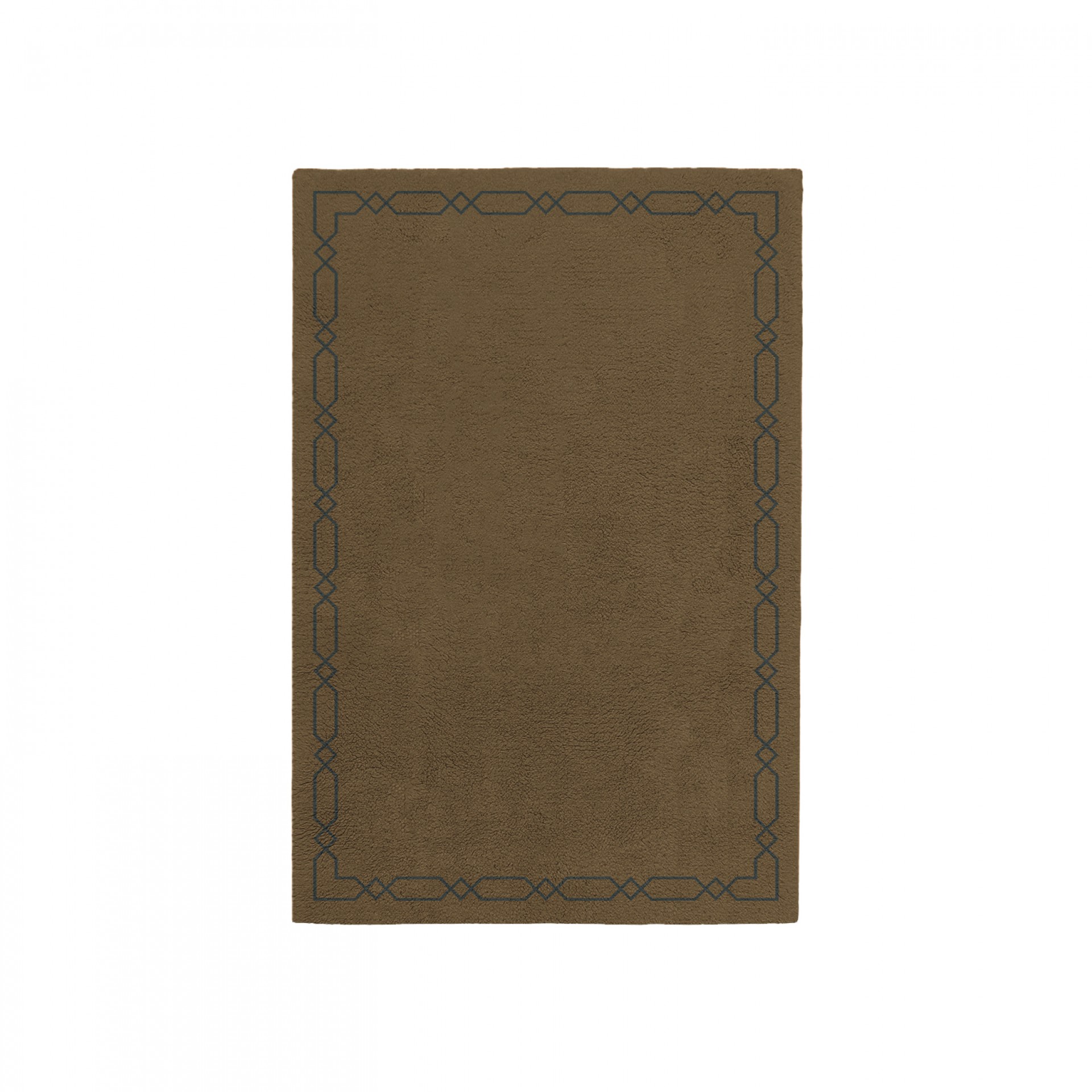 DIAMOND EARTH BROWN AREA RUG