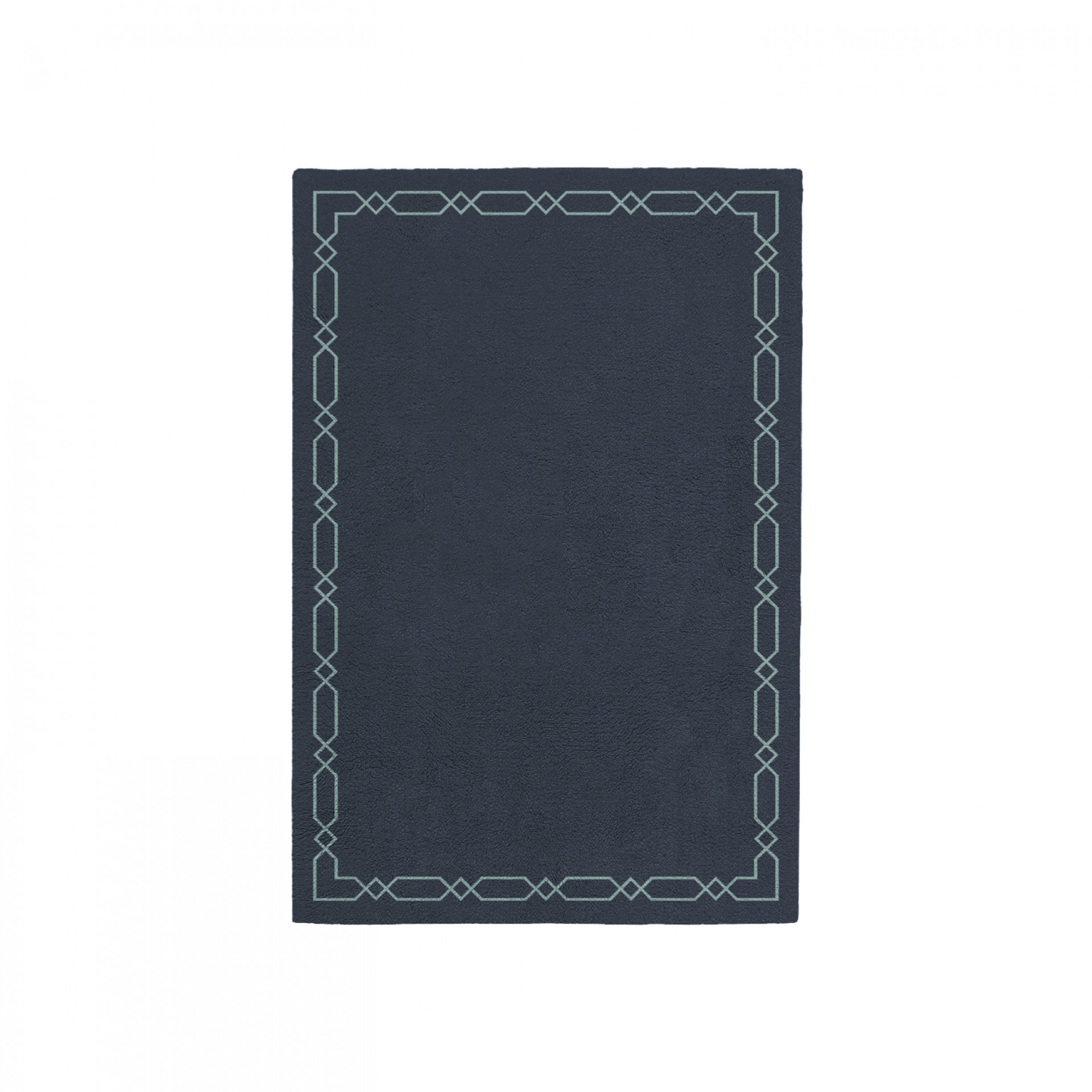 DIAMOND SLATE BLUE AREA RUG