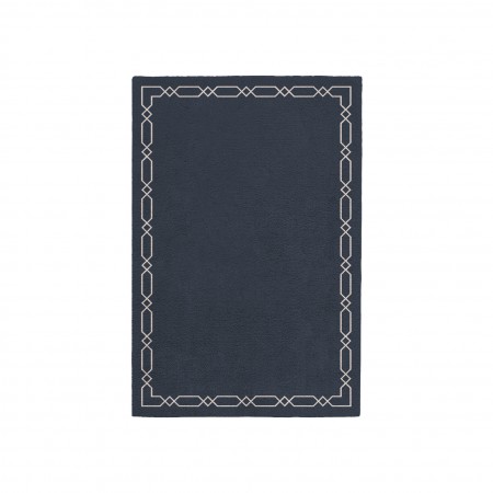 DIAMOND SLATE BLUE AREA RUG