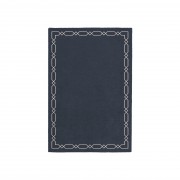 DIAMOND SLATE BLUE AREA RUG