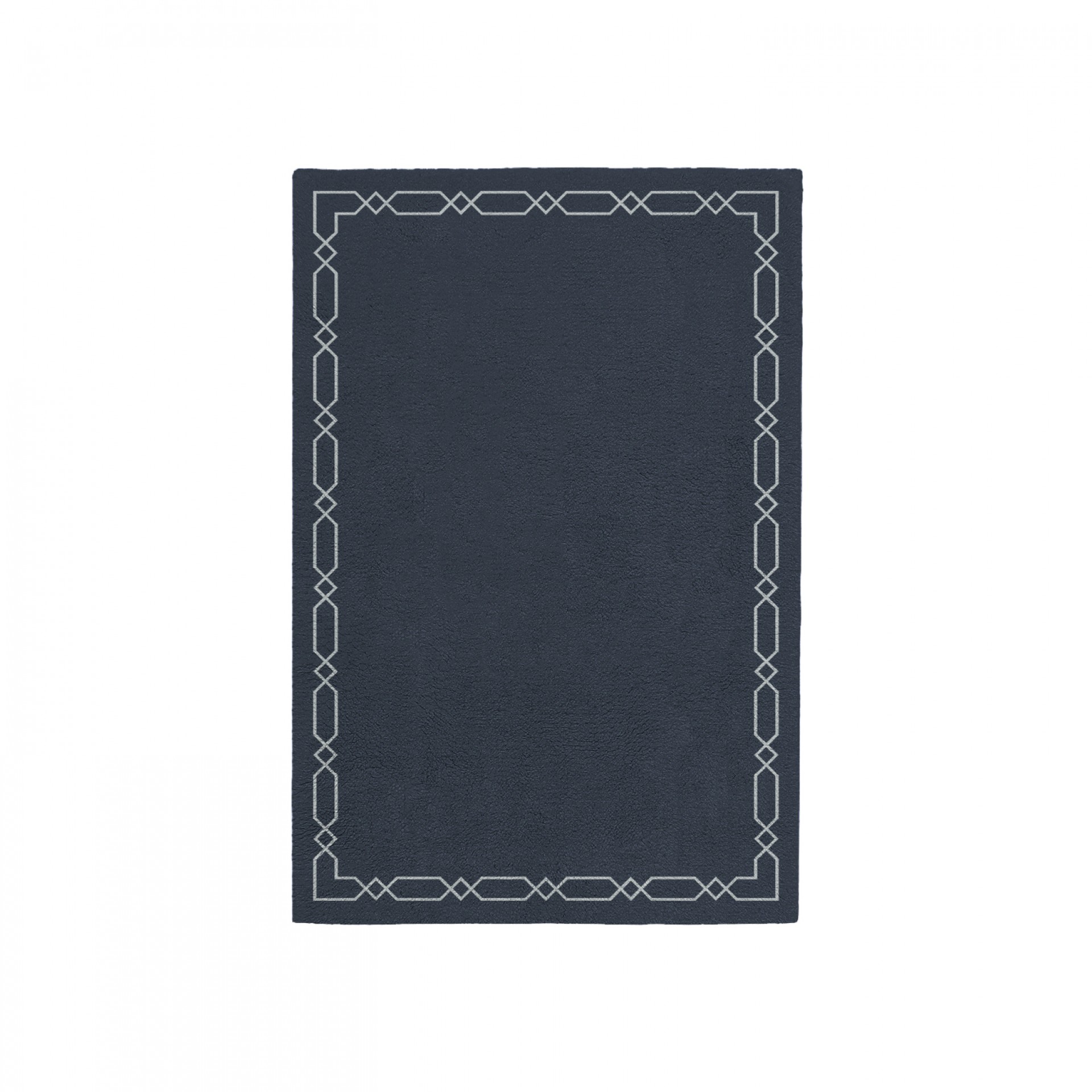 DIAMOND SLATE BLUE AREA RUG