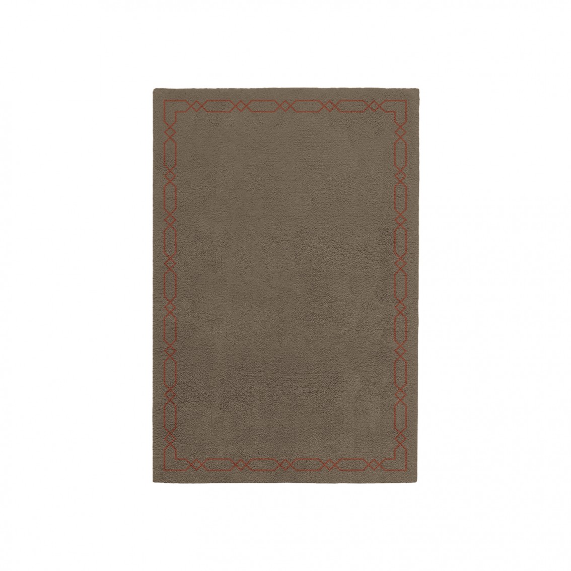 DIAMOND MUSHROOM TAPE AREA RUG