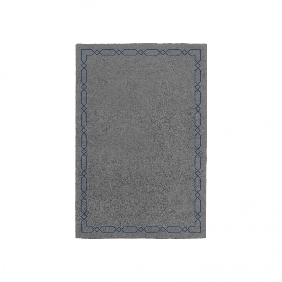 DIAMOND CHARCOAL GRAY AREA RUG