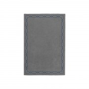 DIAMOND CHARCOAL GRAY AREA RUG