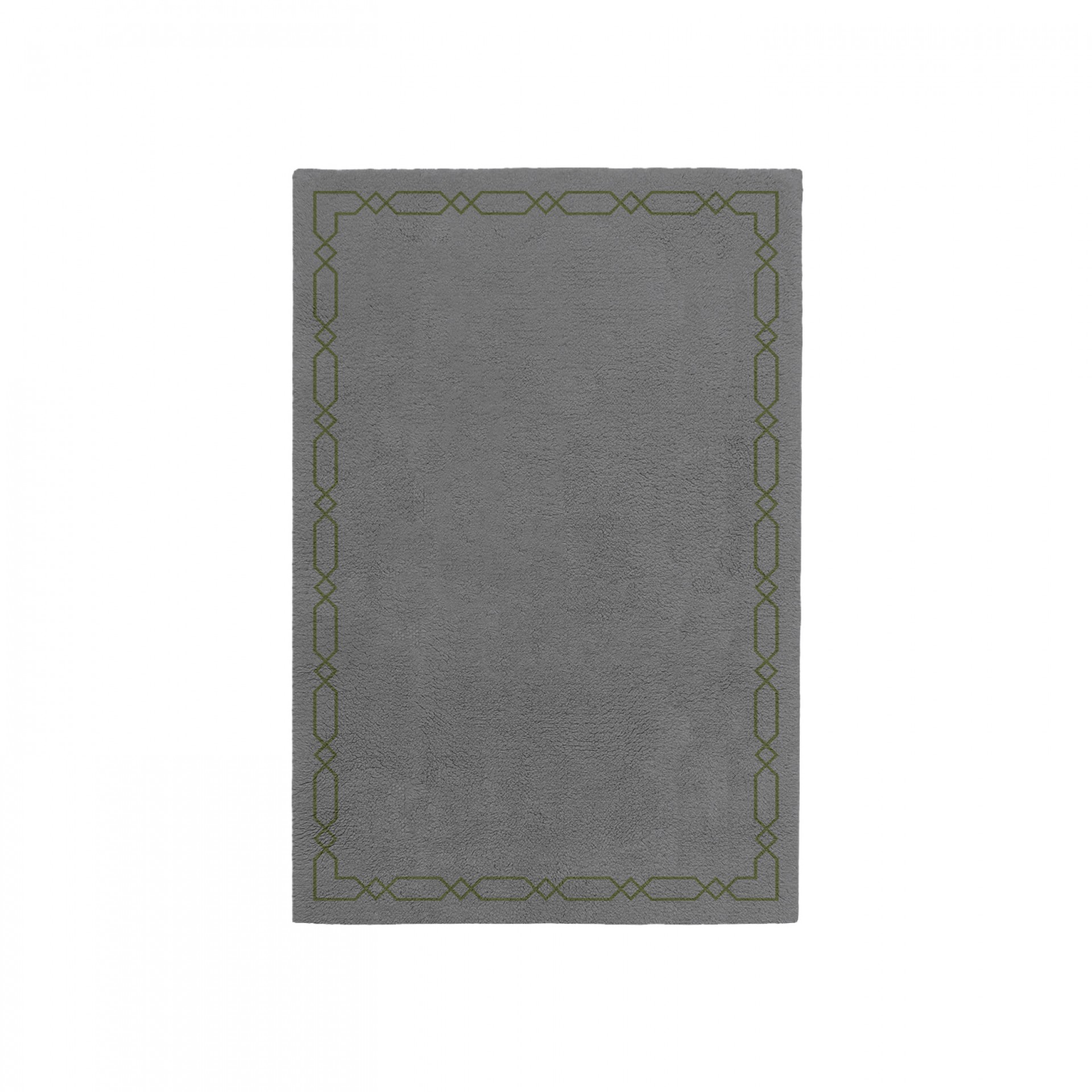 DIAMOND CHARCOAL GRAY AREA RUG