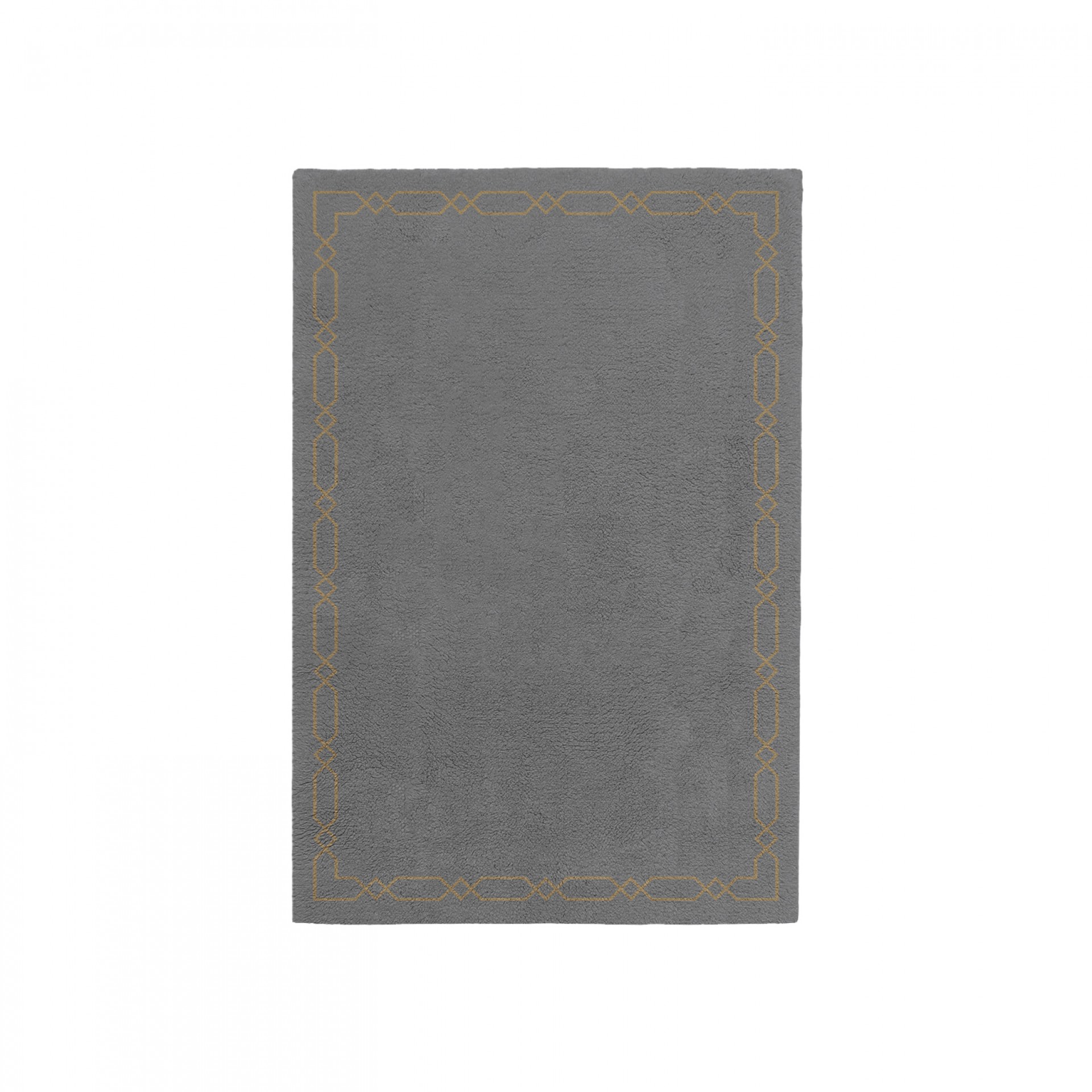 DIAMOND CHARCOAL GRAY AREA RUG