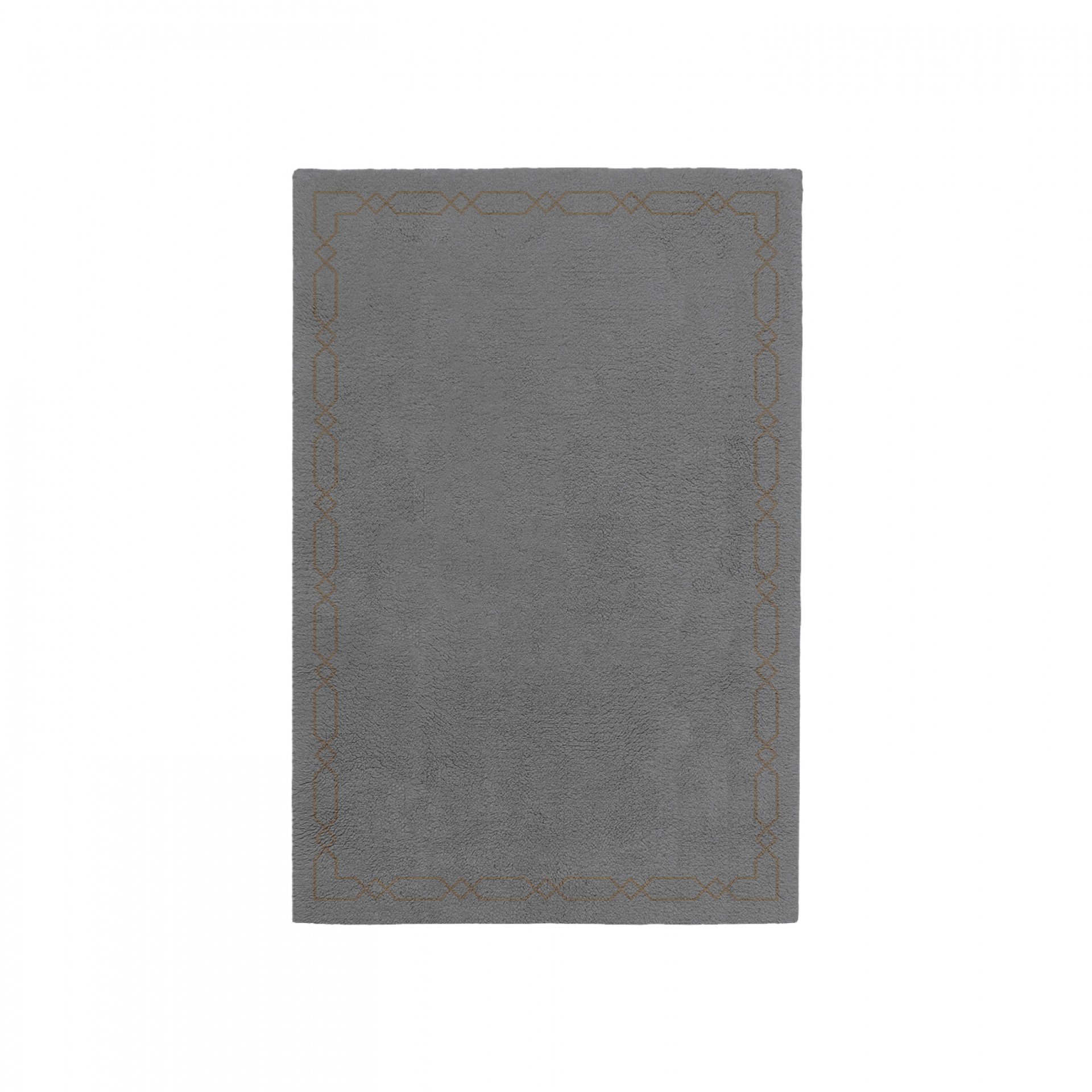 DIAMOND CHARCOAL GRAY AREA RUG
