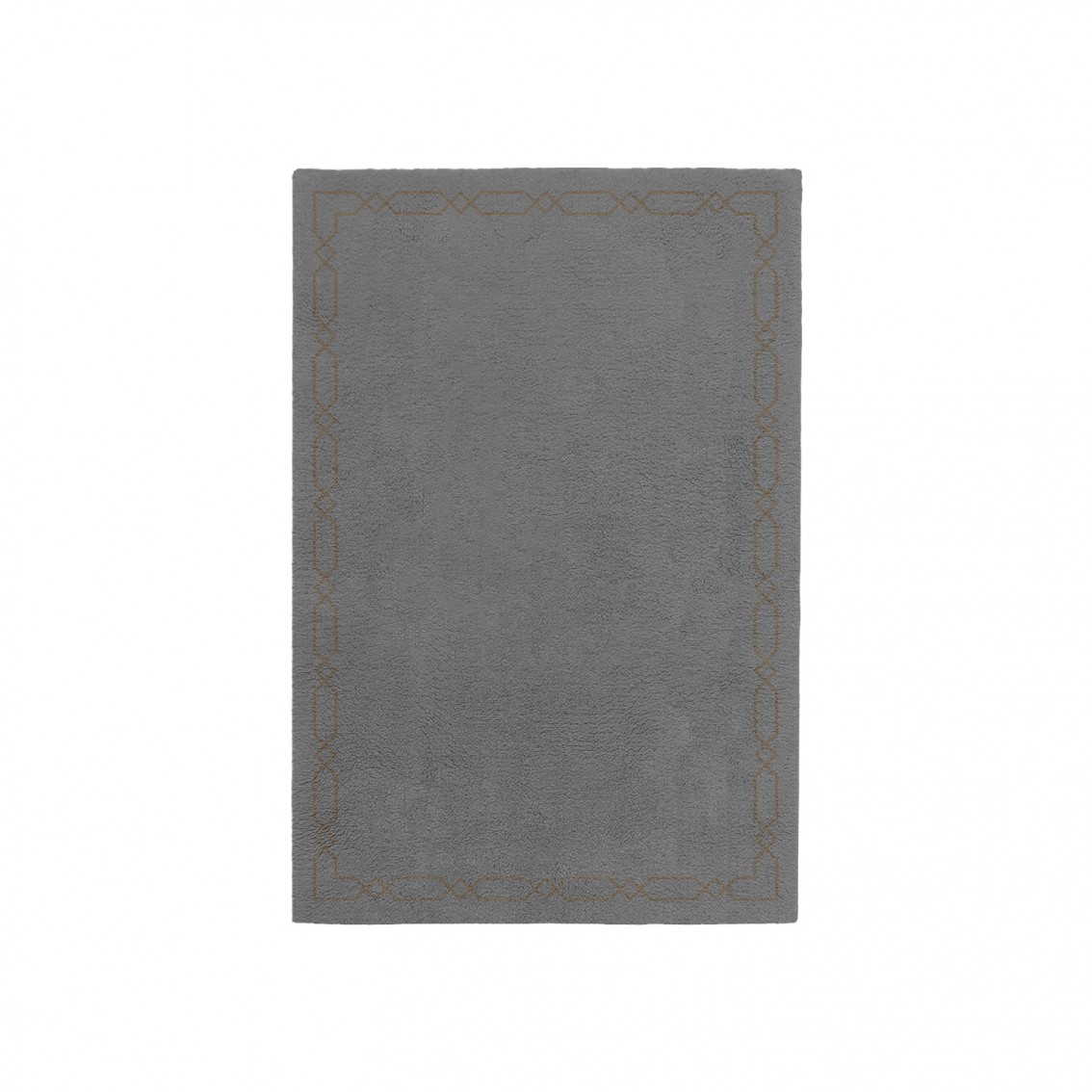 DIAMOND CHARCOAL GRAY AREA RUG