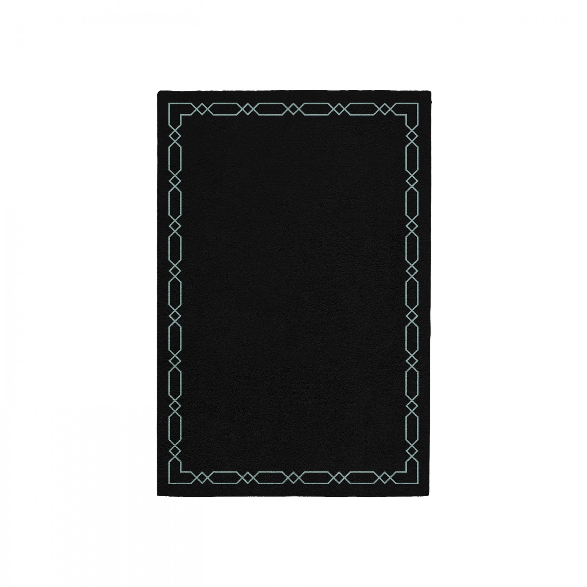 DIAMOND BLACK AREA RUG