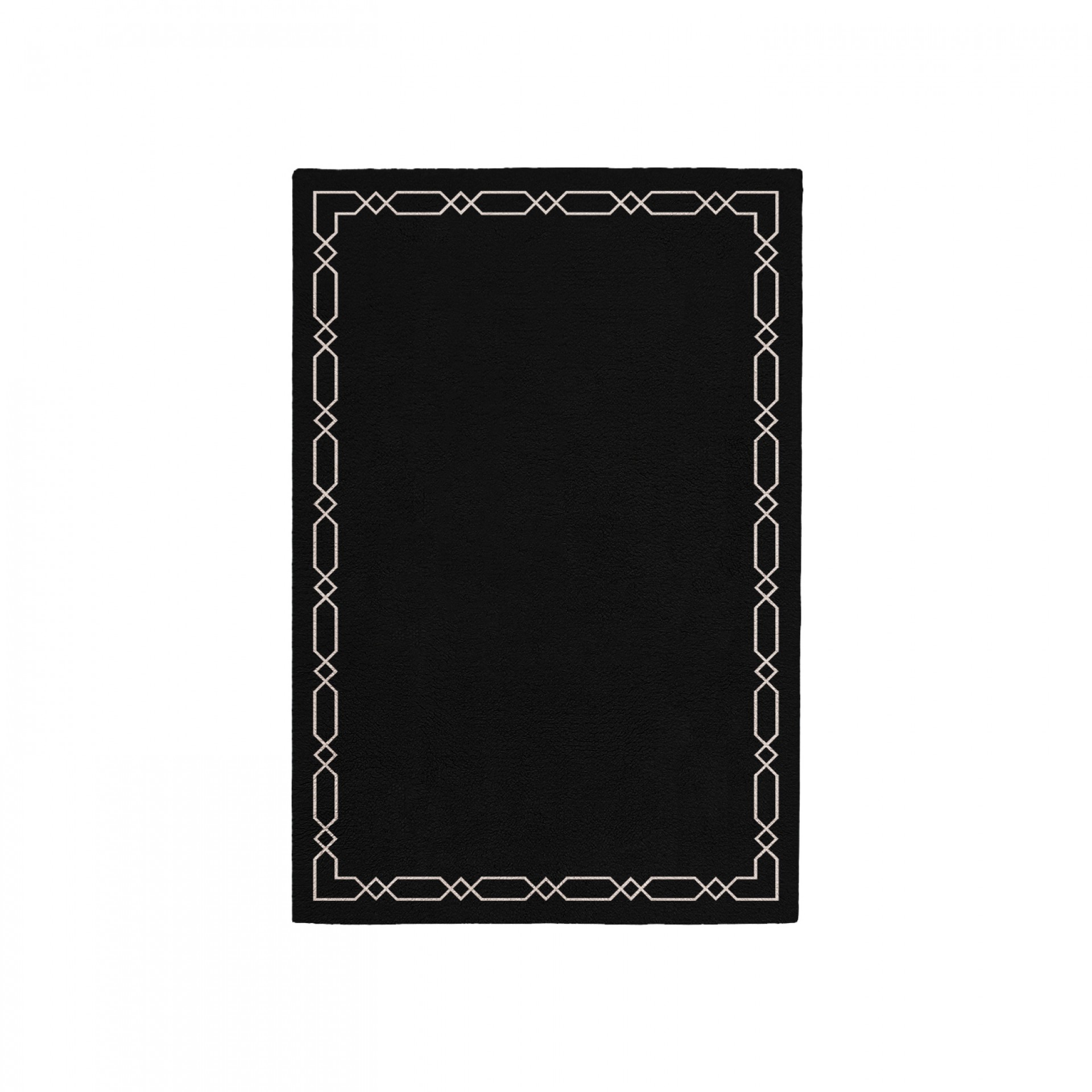 DIAMOND BLACK AREA RUG