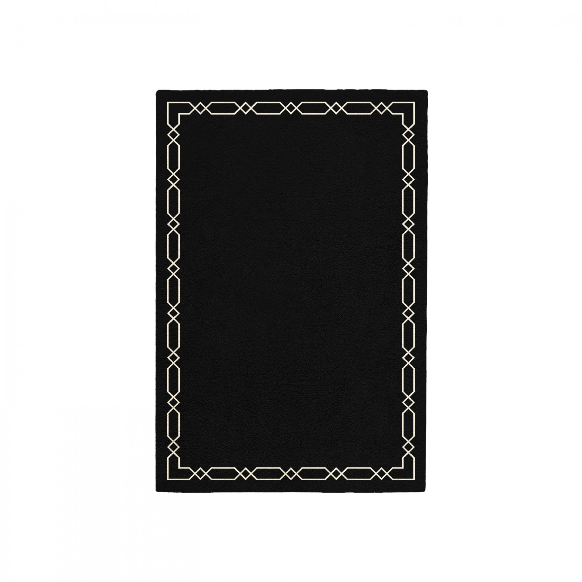 DIAMOND BLACK AREA RUG
