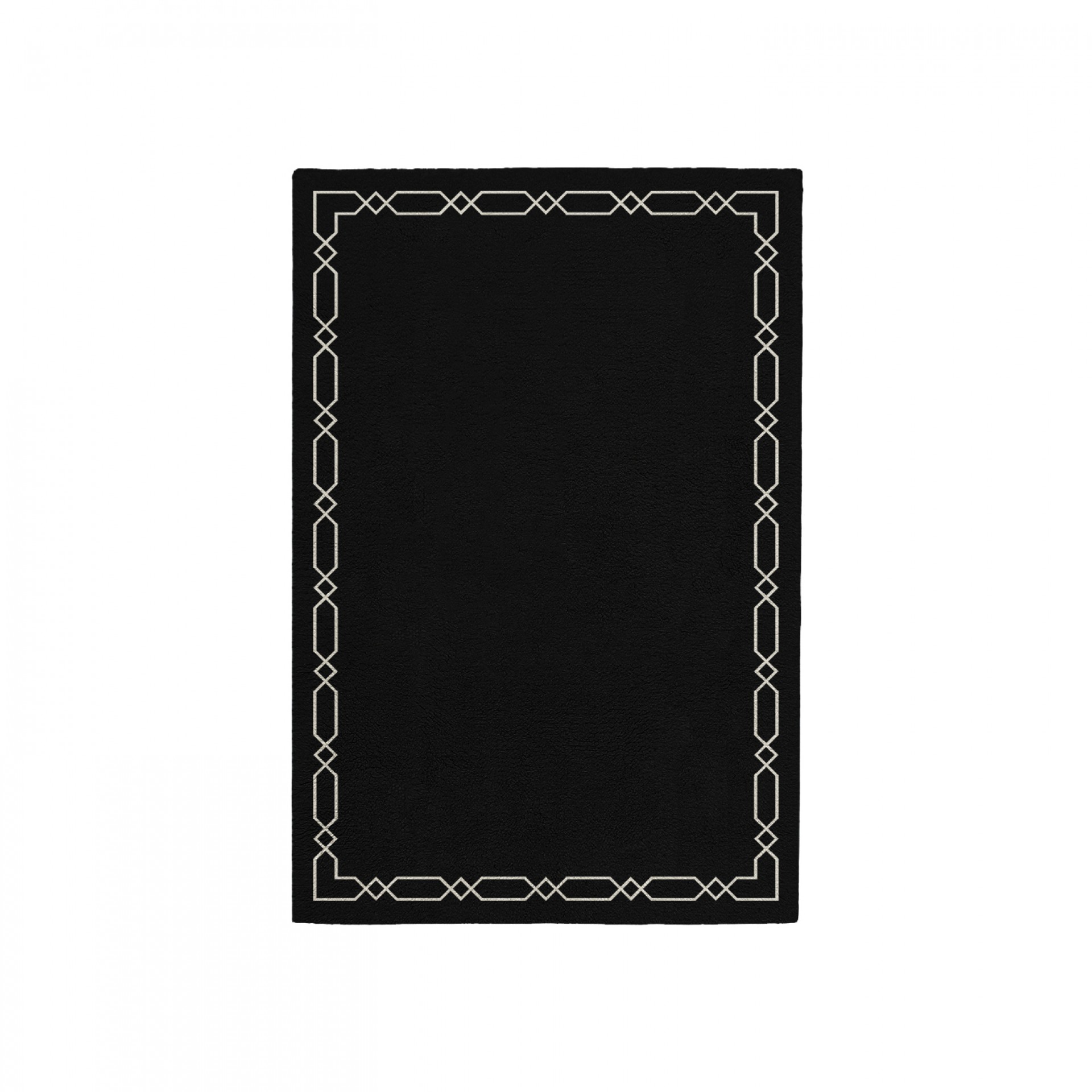 DIAMOND BLACK AREA RUG