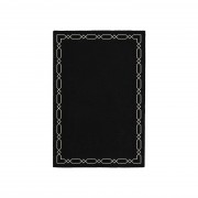 DIAMOND BLACK AREA RUG