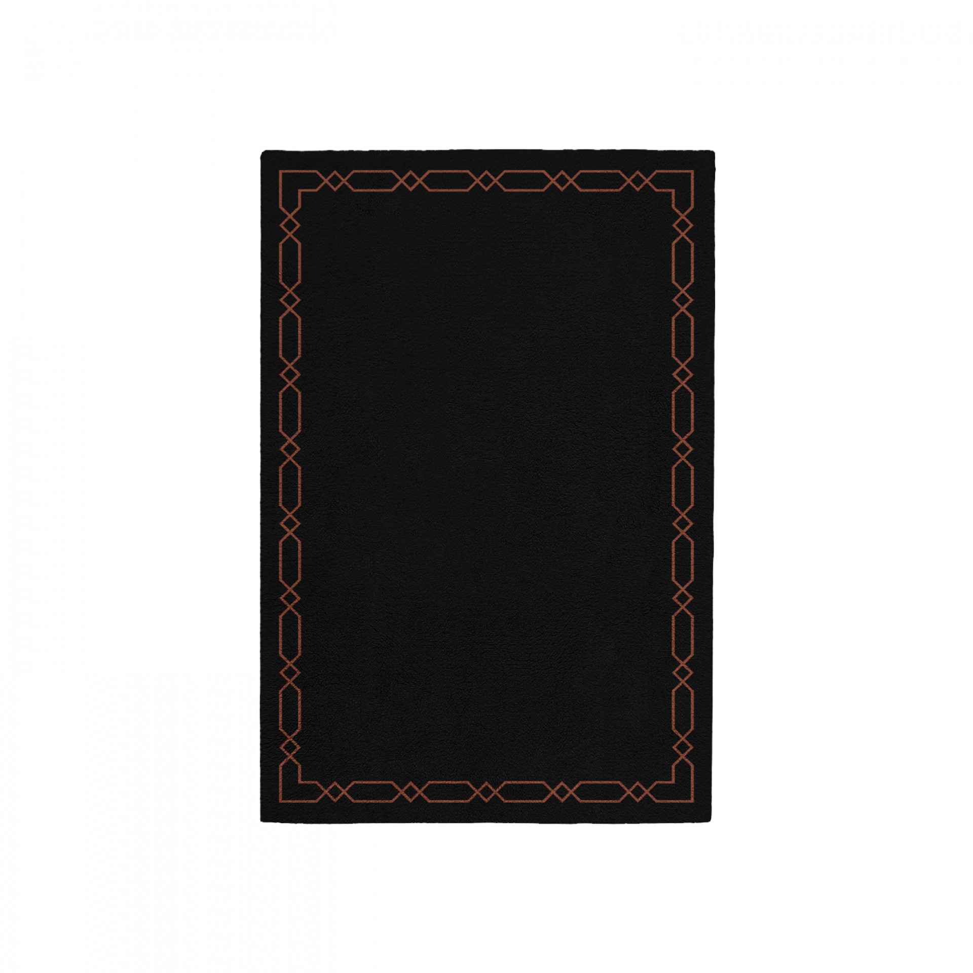 DIAMOND BLACK AREA RUG