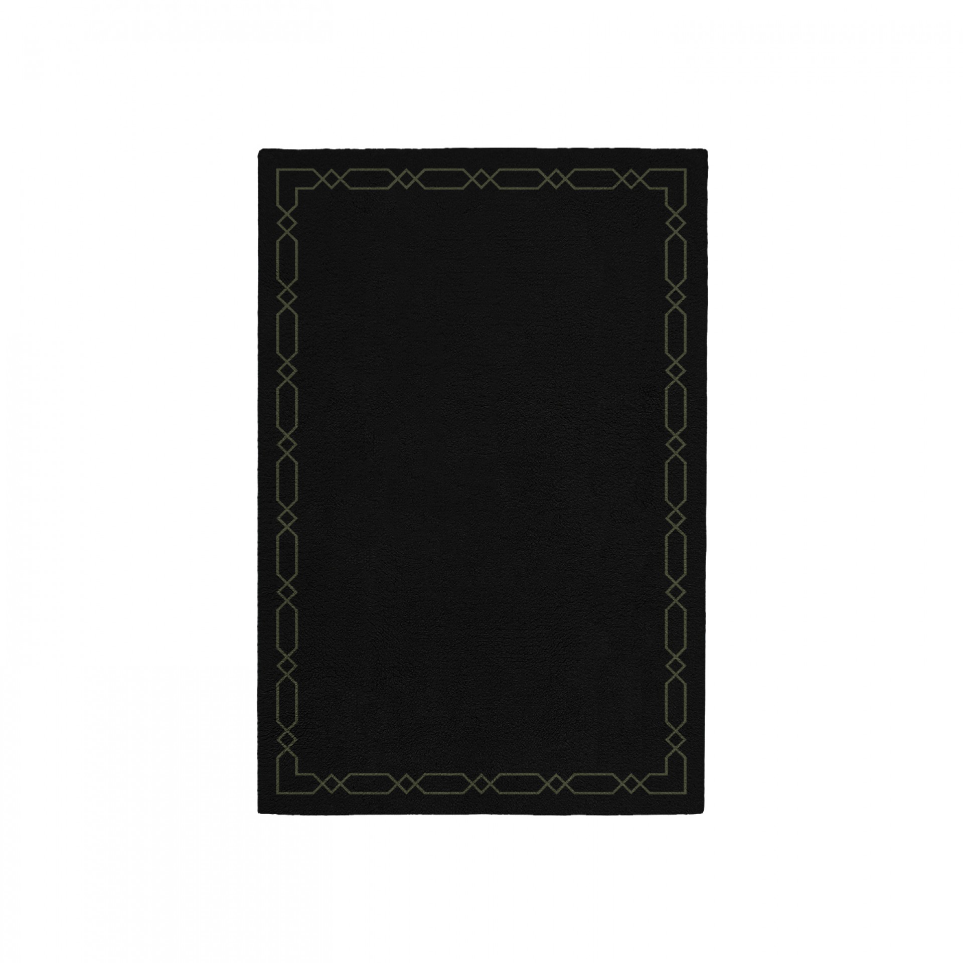 DIAMOND BLACK AREA RUG