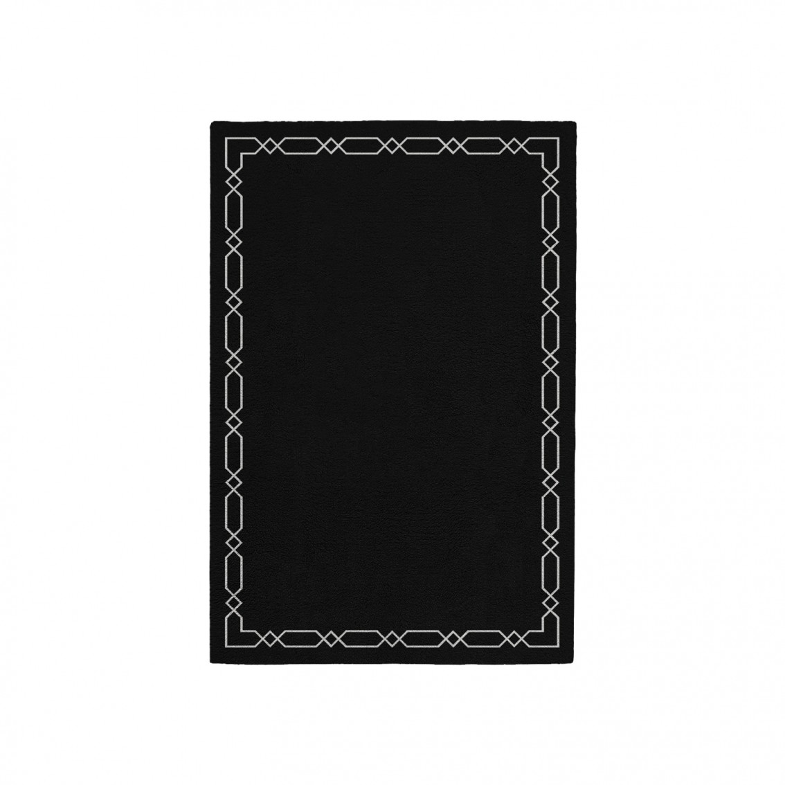 DIAMOND BLACK AREA RUG