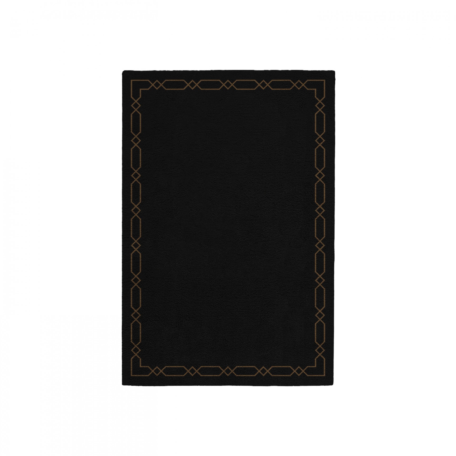 DIAMOND BLACK AREA RUG