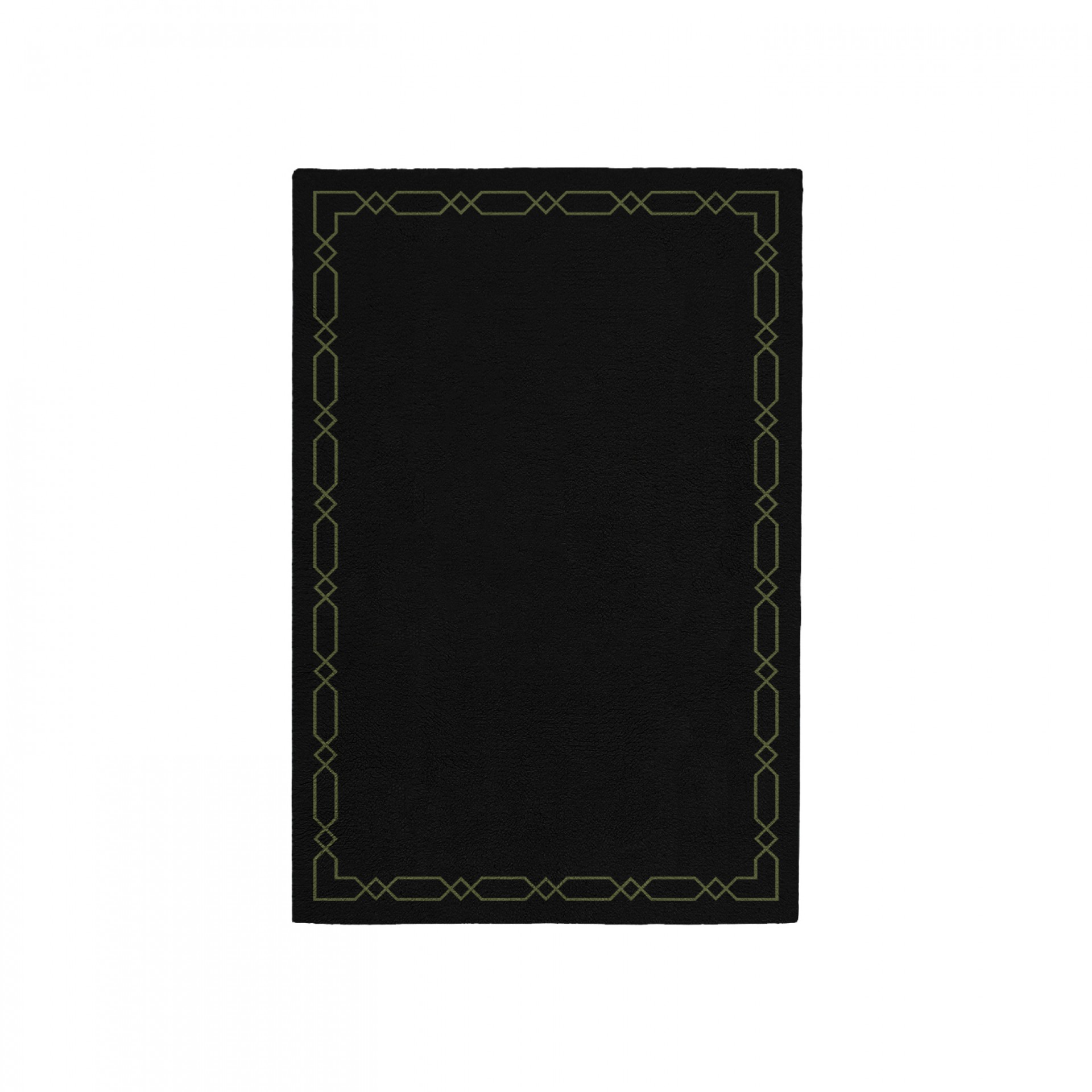 DIAMOND BLACK AREA RUG