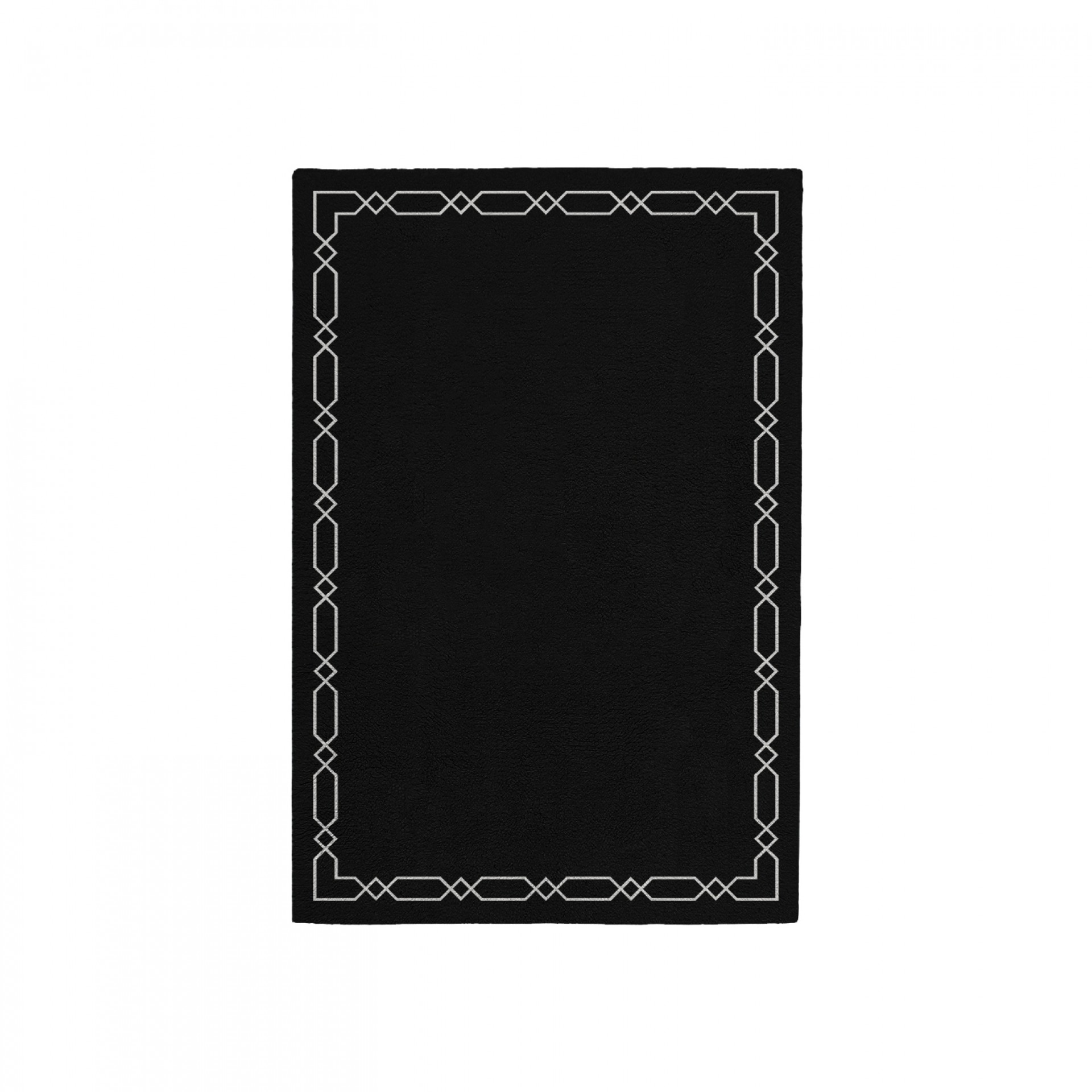 DIAMOND BLACK AREA RUG