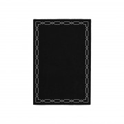 DIAMOND BLACK AREA RUG