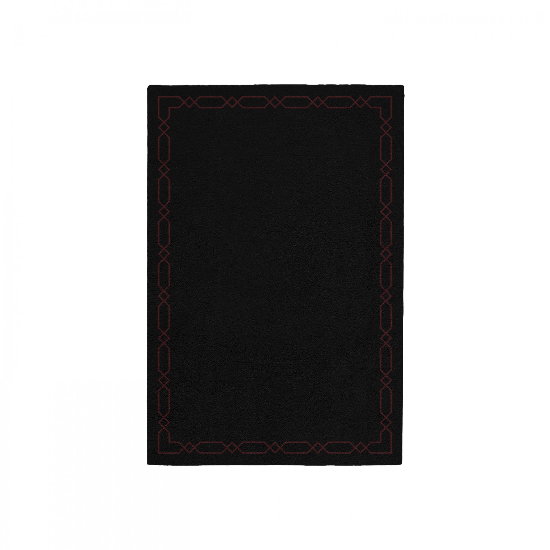 DIAMOND BLACK AREA RUG