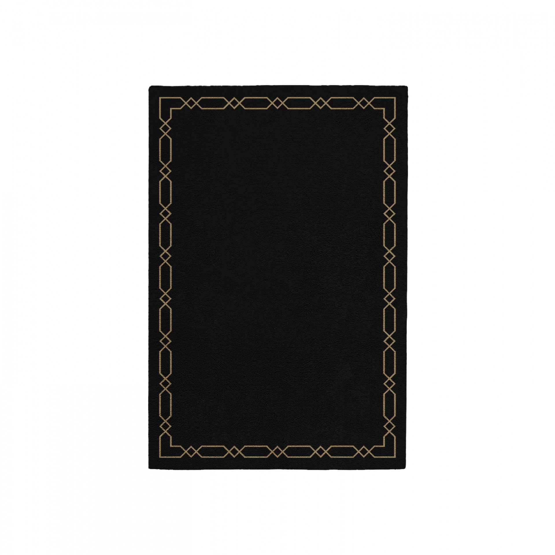 DIAMOND BLACK AREA RUG