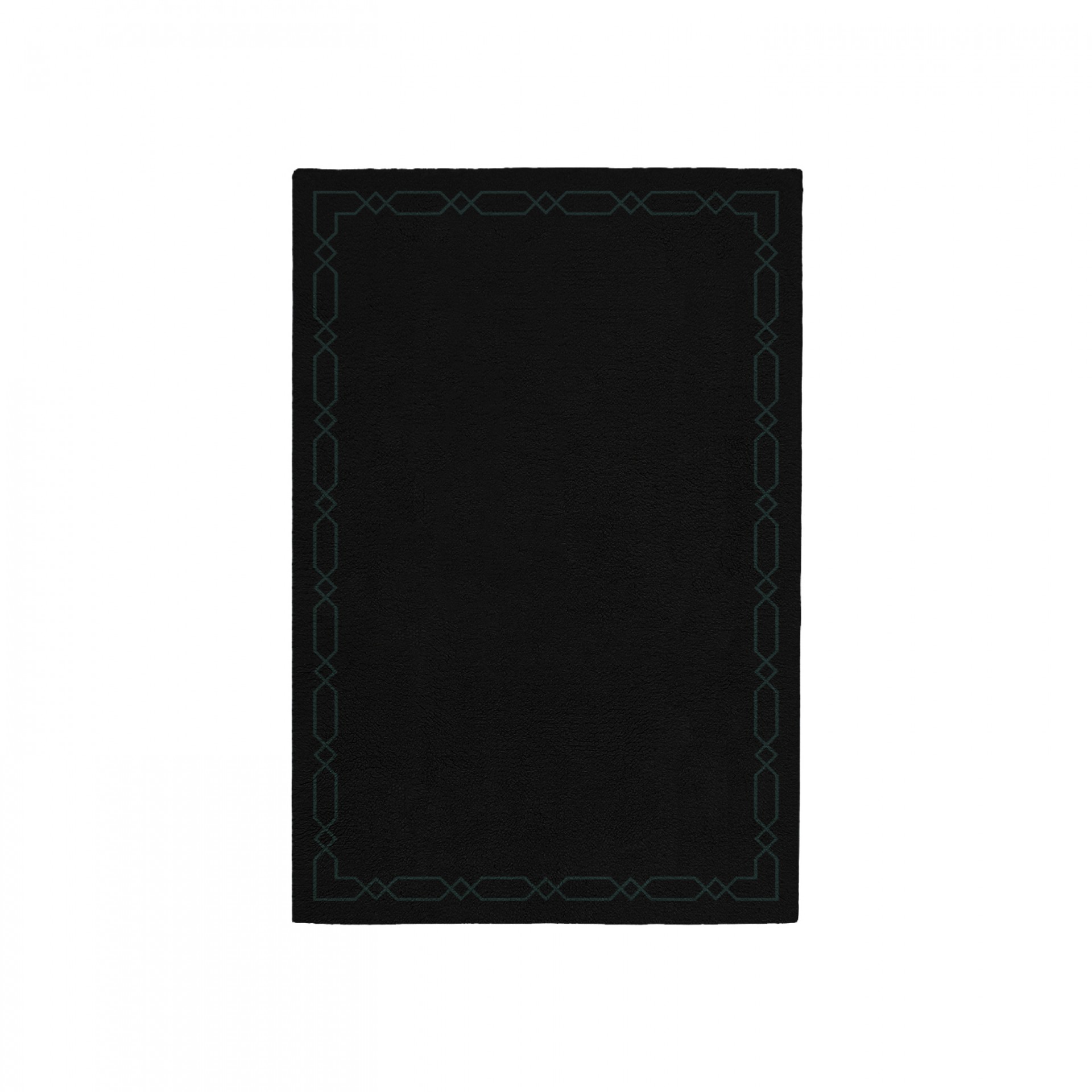 DIAMOND BLACK AREA RUG
