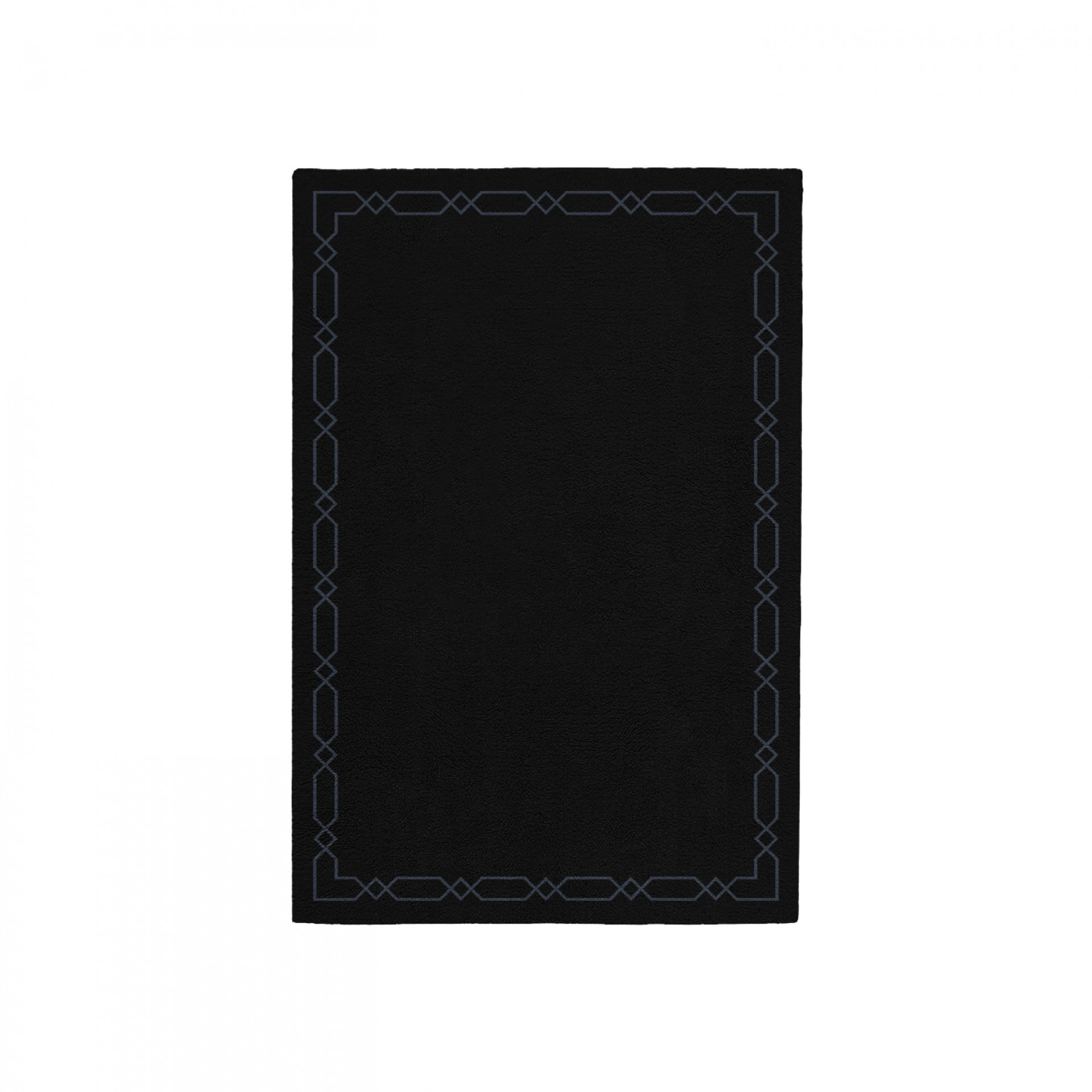 DIAMOND BLACK AREA RUG