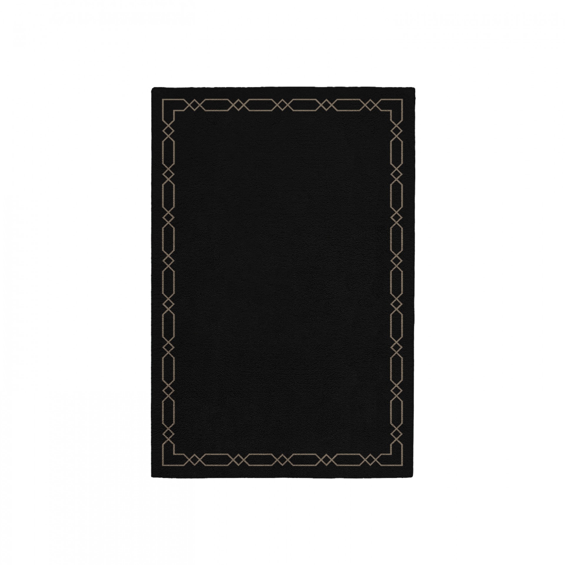 DIAMOND BLACK AREA RUG
