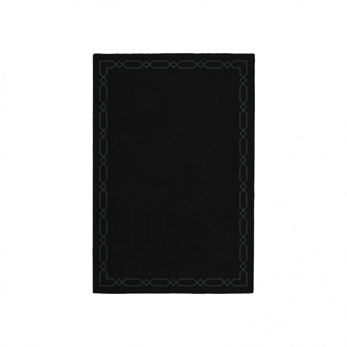 DIAMOND BLACK AREA RUG
