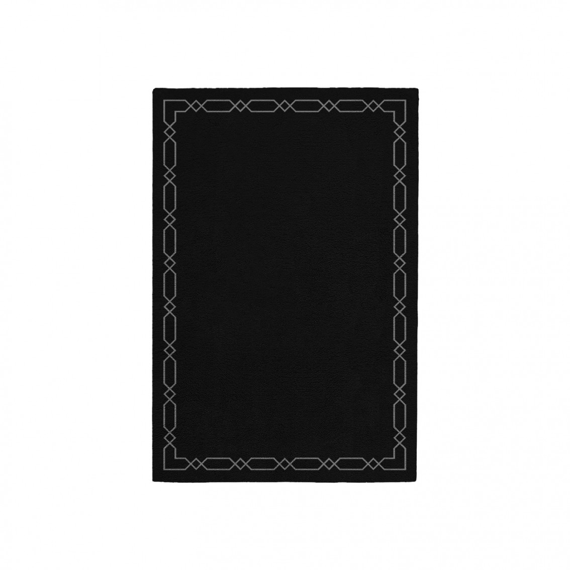 DIAMOND BLACK AREA RUG